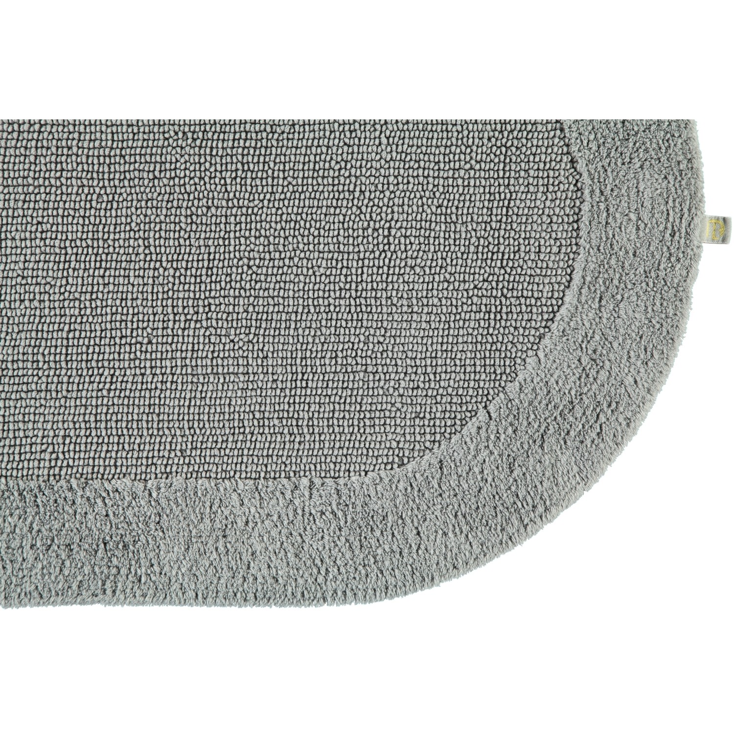 Rhomtuft - Badteppiche Exquisit - Farbe: kiesel - 85 - 100 cm rund