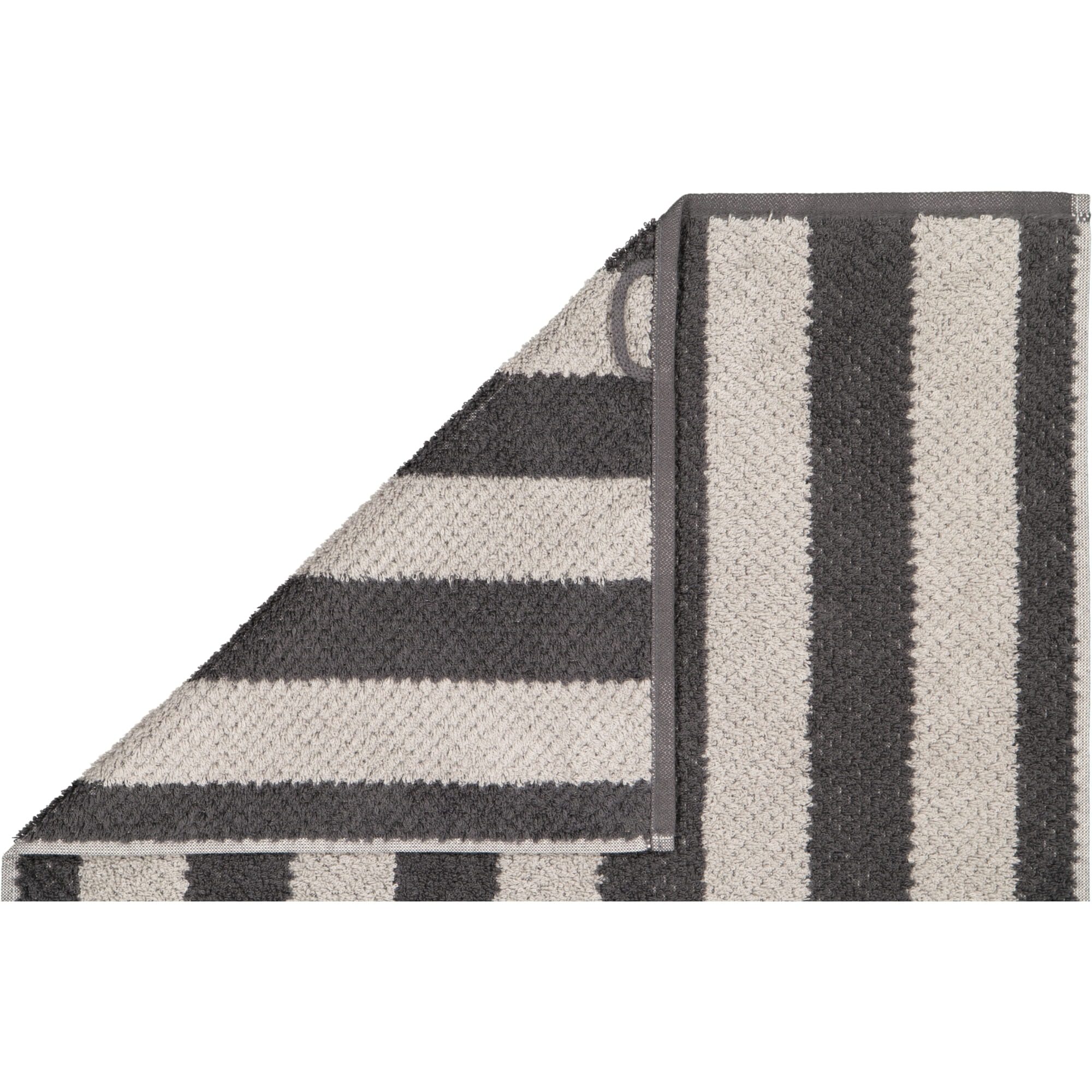 Cawö Handtücher Pure Stripes 6502 basalt - 77