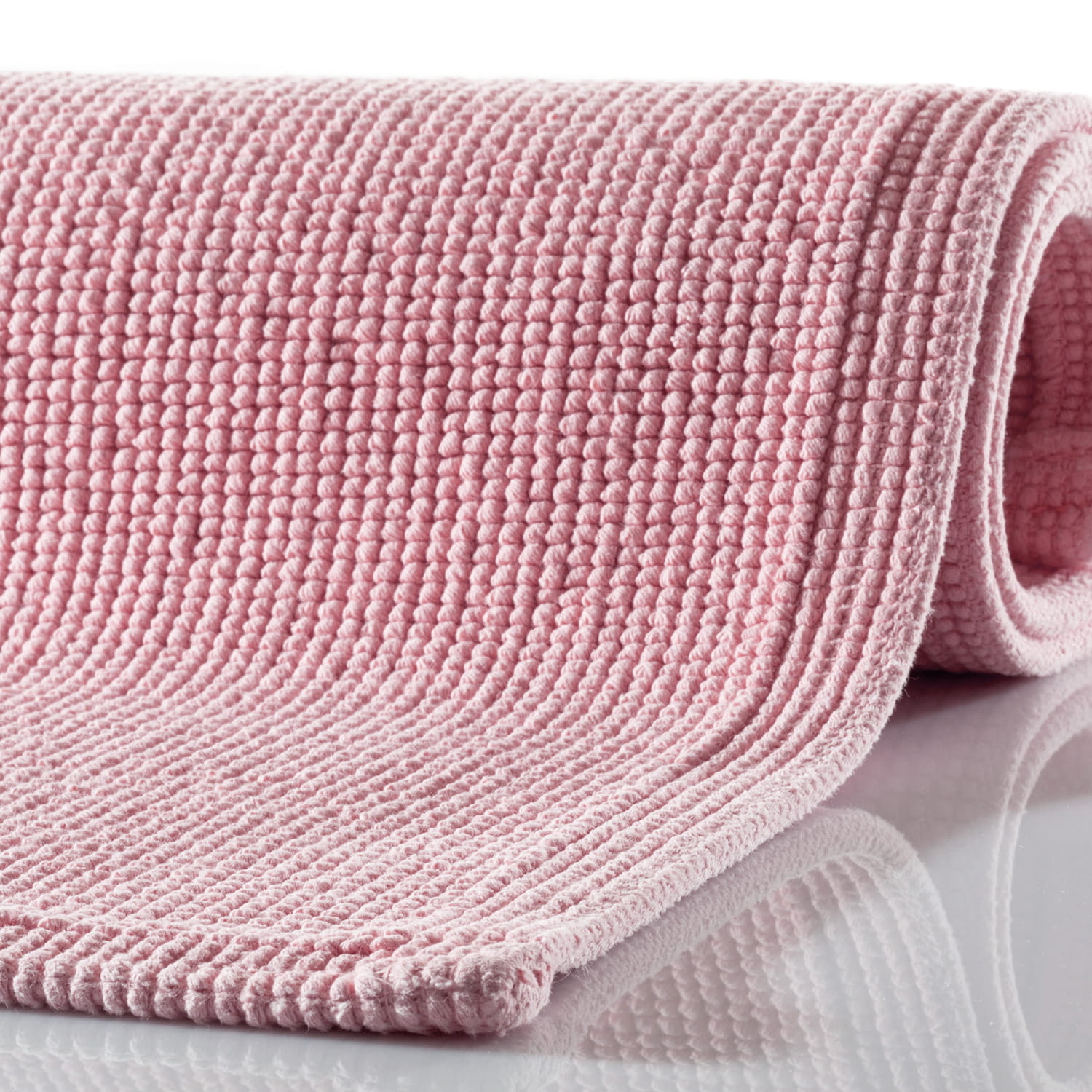Rhomtuft - Badematte Plain - Farbe: rosenquarz - 402