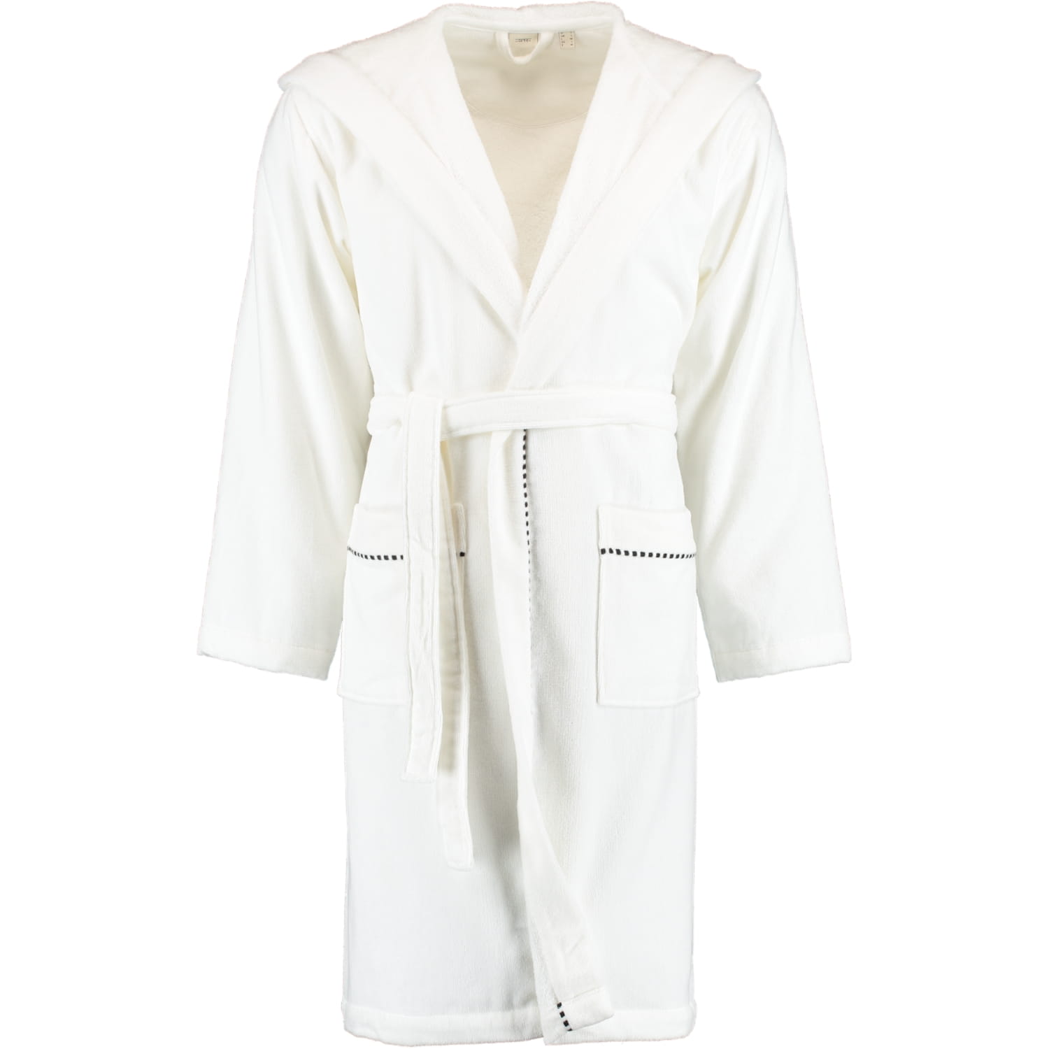 Esprit Bademantel Box Kapuze - Farbe: white - 030