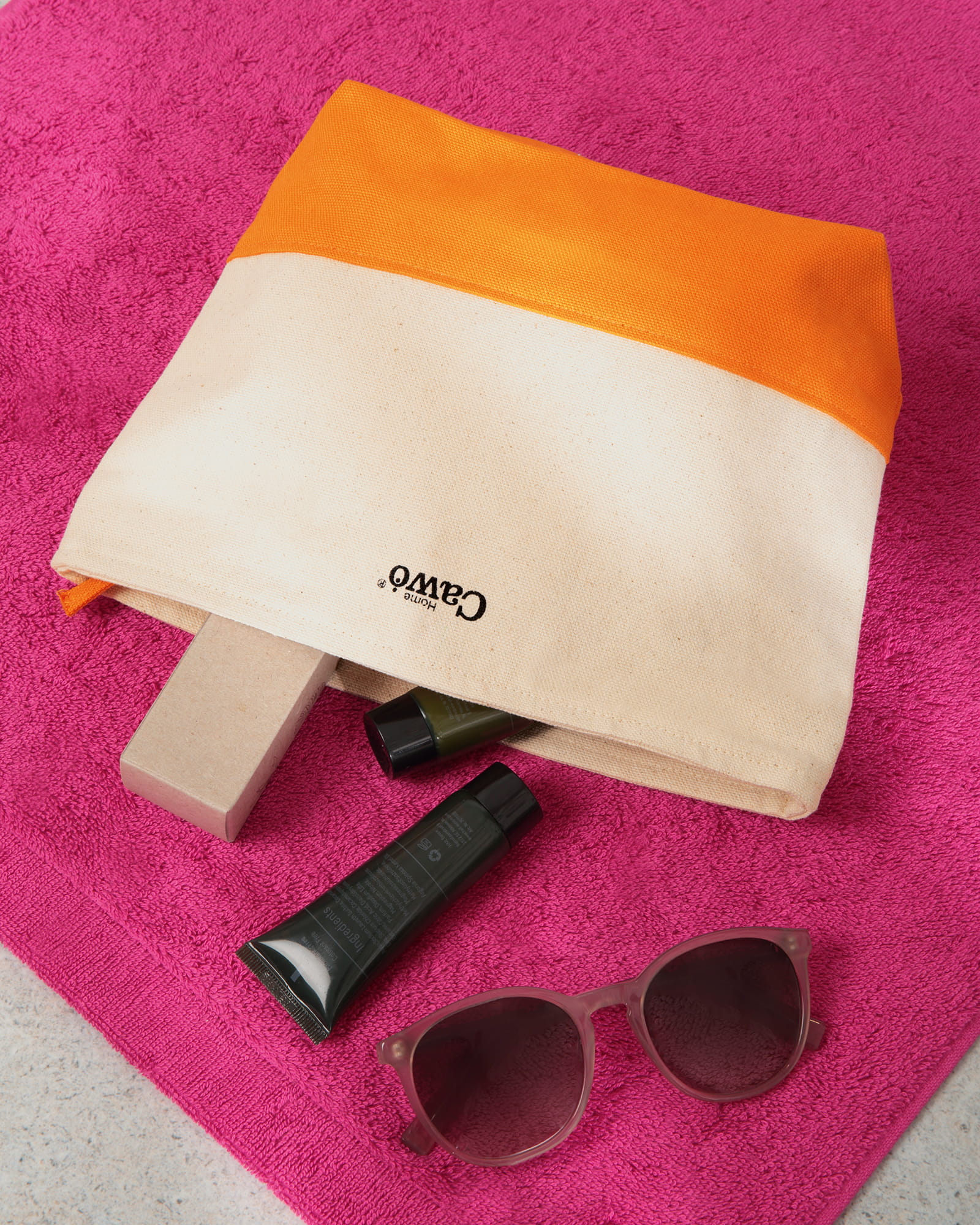Cawö Kulturtaschen Accessory Bag 55707 orange - 33 - 18x26 cm