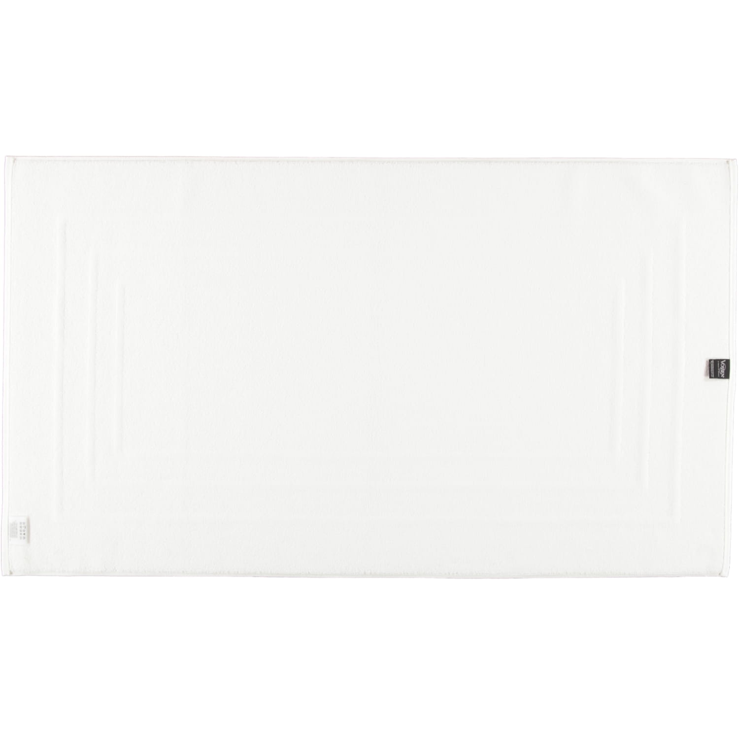 Vossen Badematten Feeling weiß - 0300 - 67x120 cm