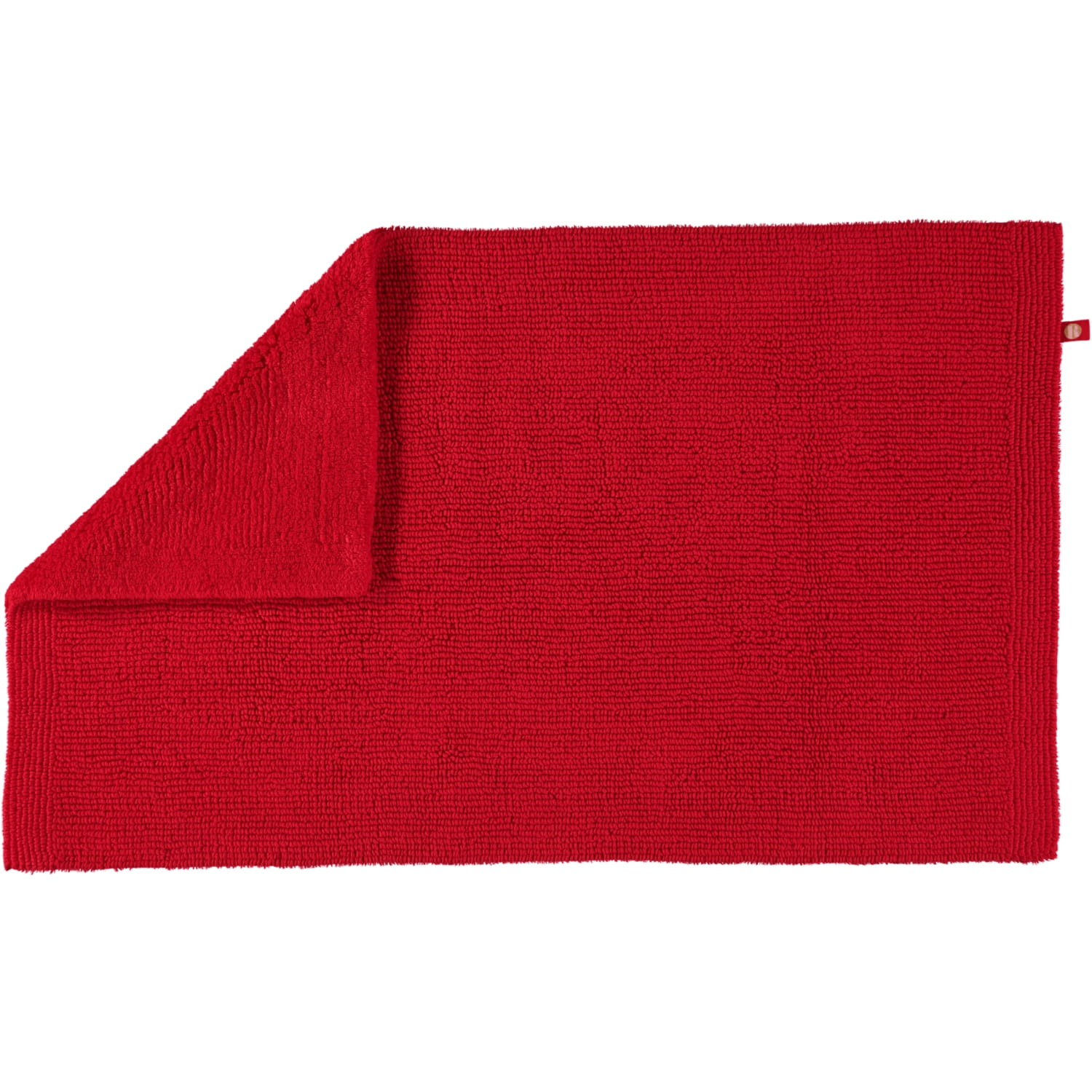 Rhomtuft - Badteppich Pur - Farbe: carmin - 18 - 50x75 cm