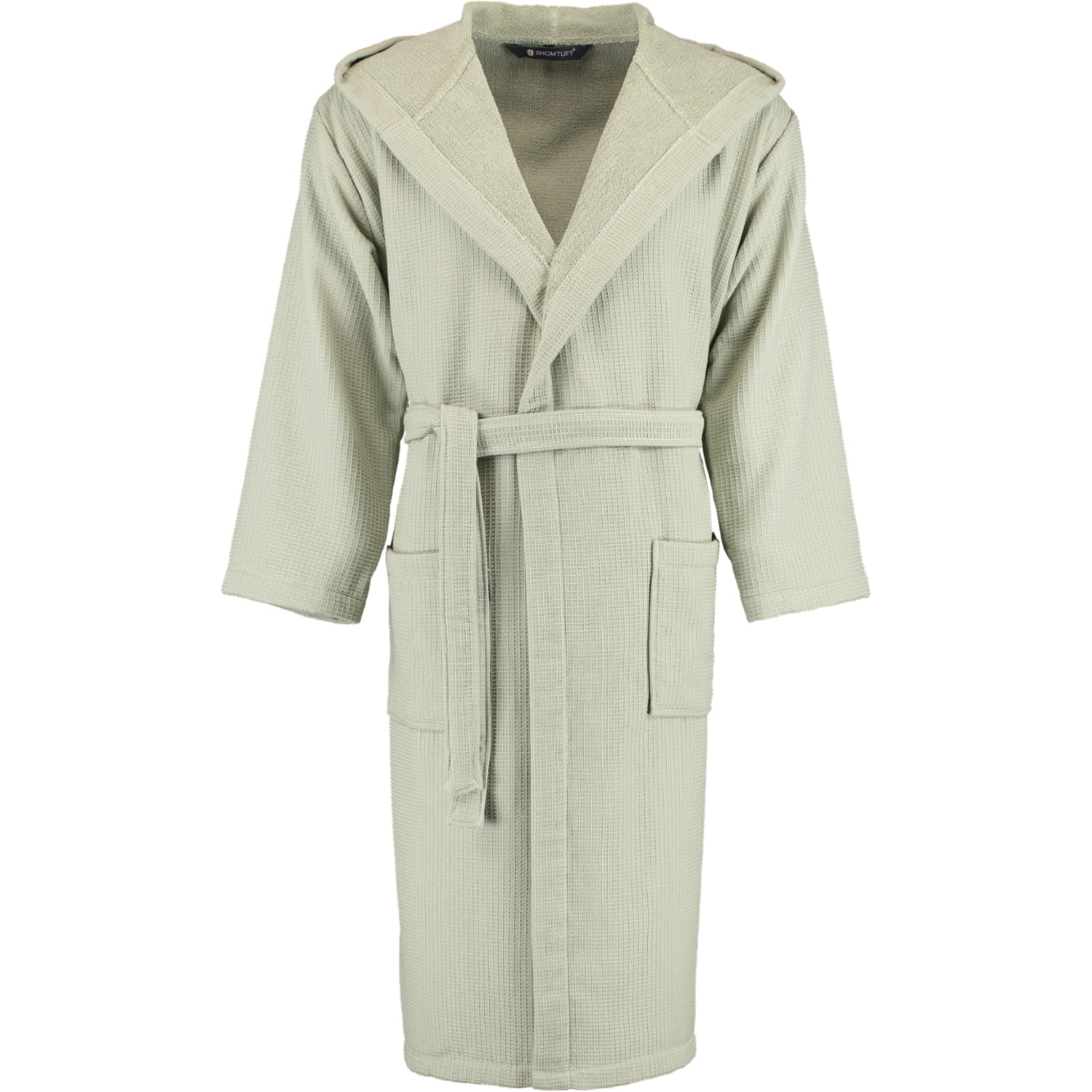 Rhomtuft RHOMTUFT Bademäntel unisex Kapuze Face & Body jade - 90