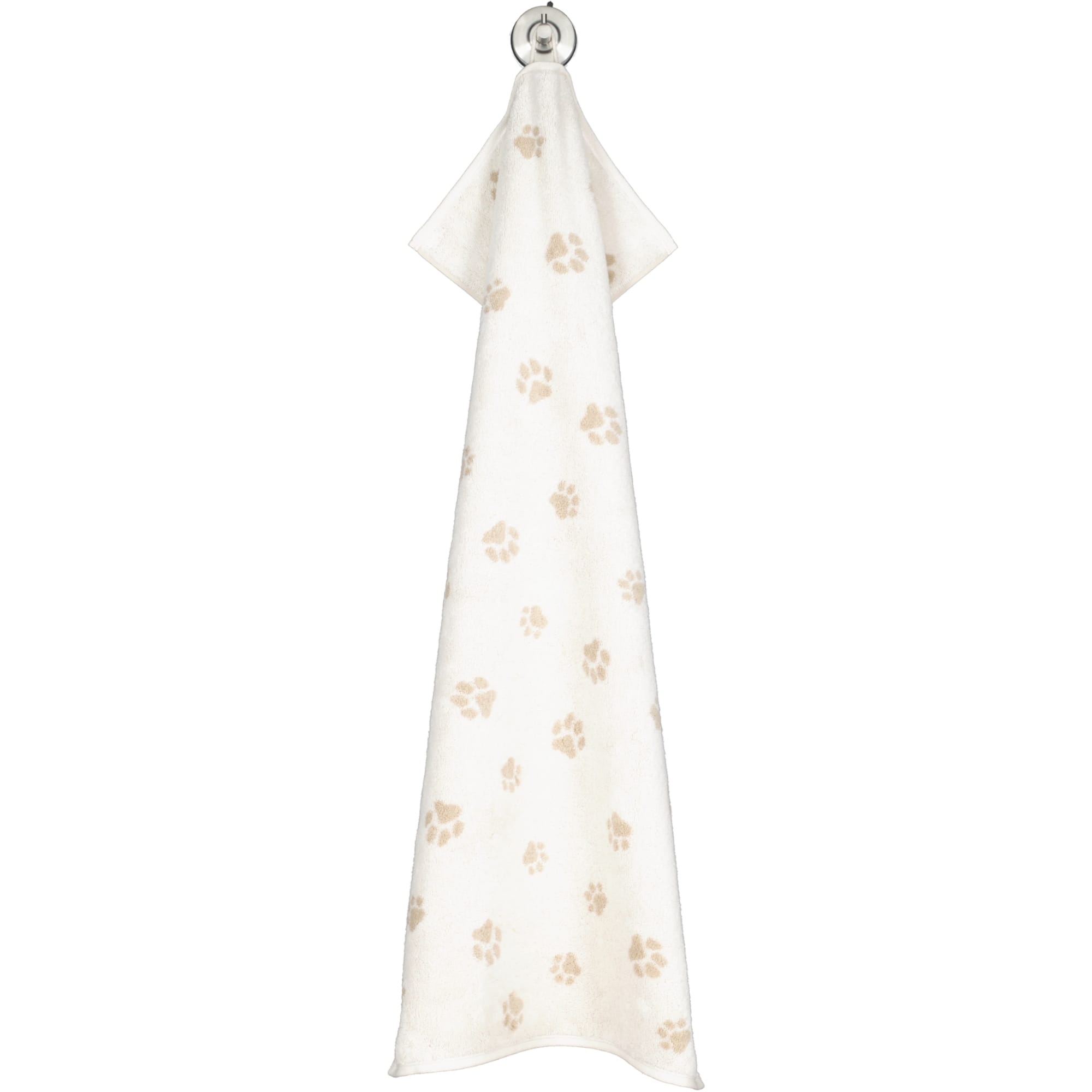 Cawö Handtücher WE LOVE DOGS Paws 6247 Natur-Beige - 33 - Handtuch 50x100 cm
