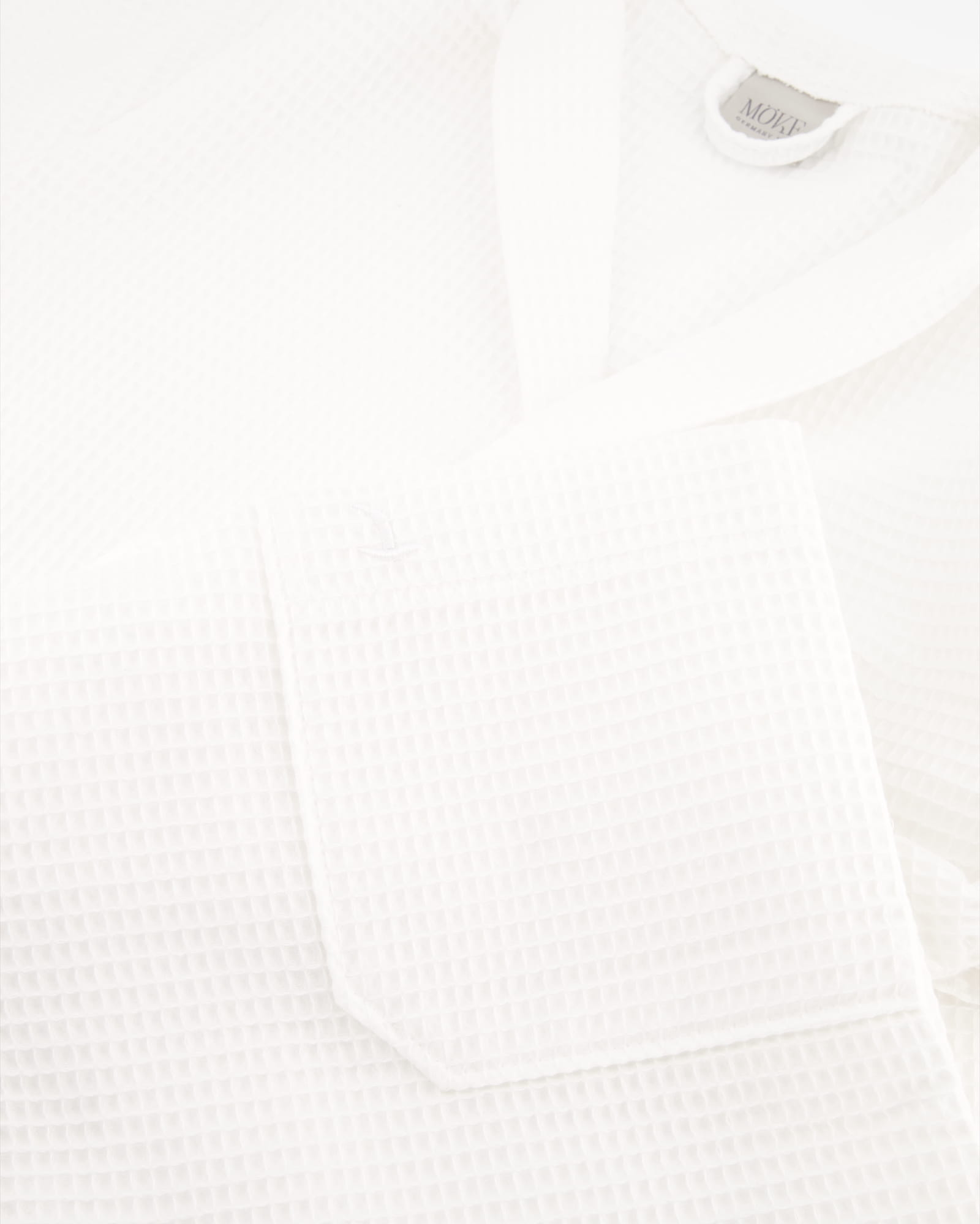 Möve Bademantel Kimono Homewear - Farbe: snow - 001 (2-7612/0663)