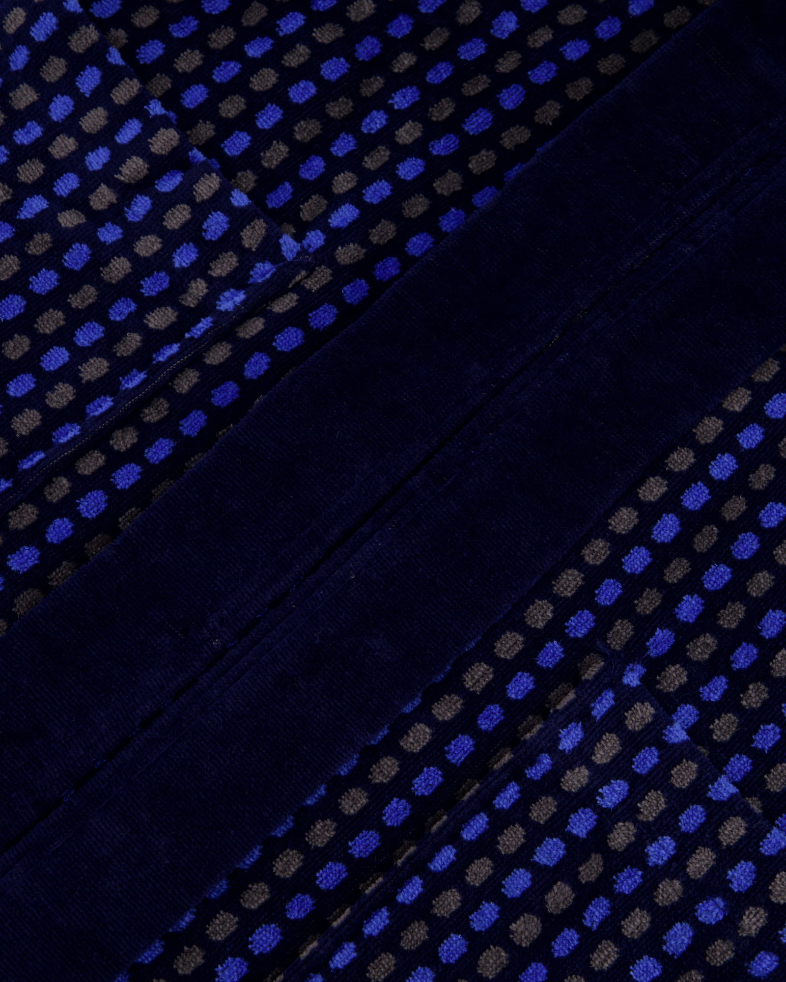 Cawö Herren Bademantel Kimono 4851 - Farbe: blau - 11