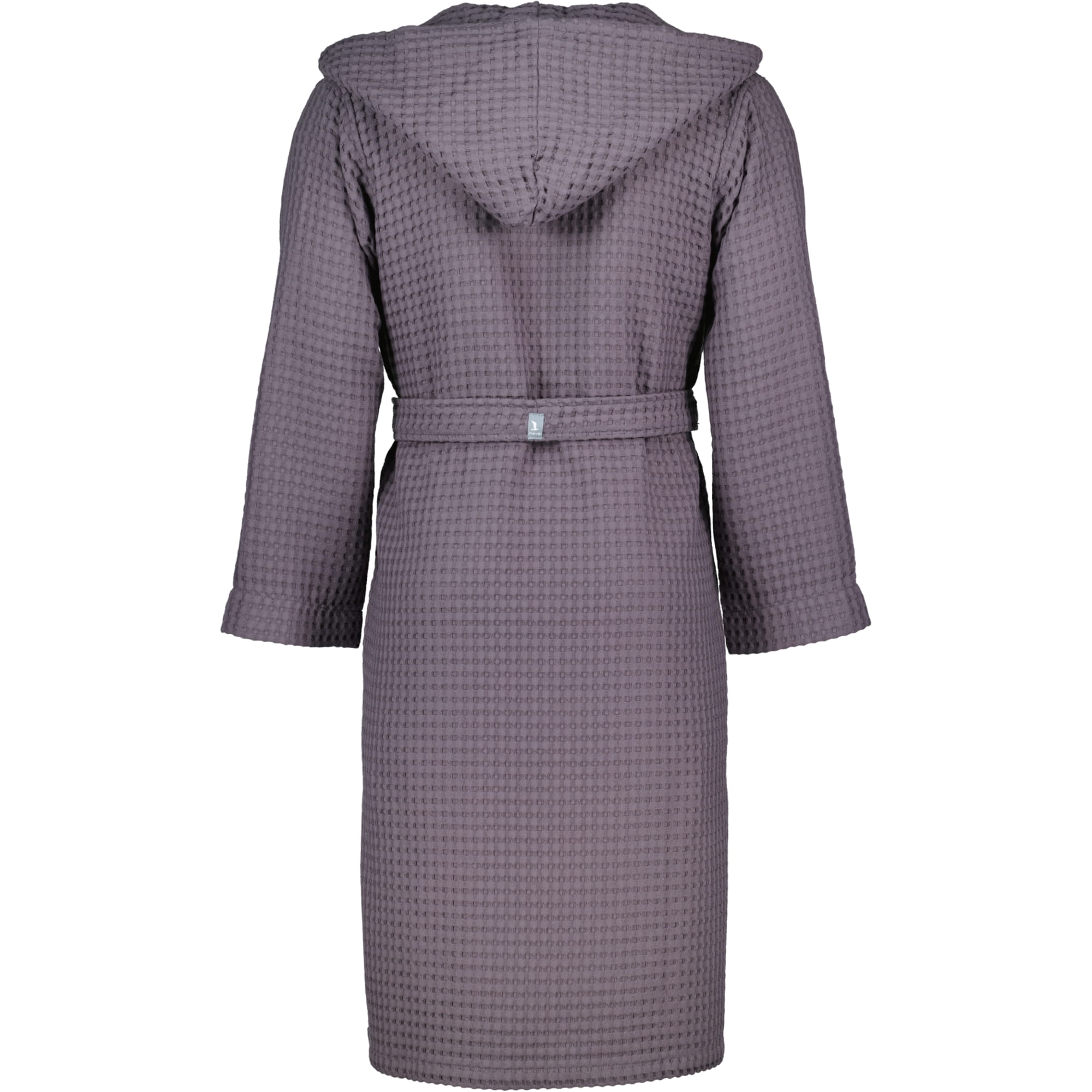 Möve - Kapuzenbademantel Piquée - Farbe: graphite - 842 (2-7650/0175)