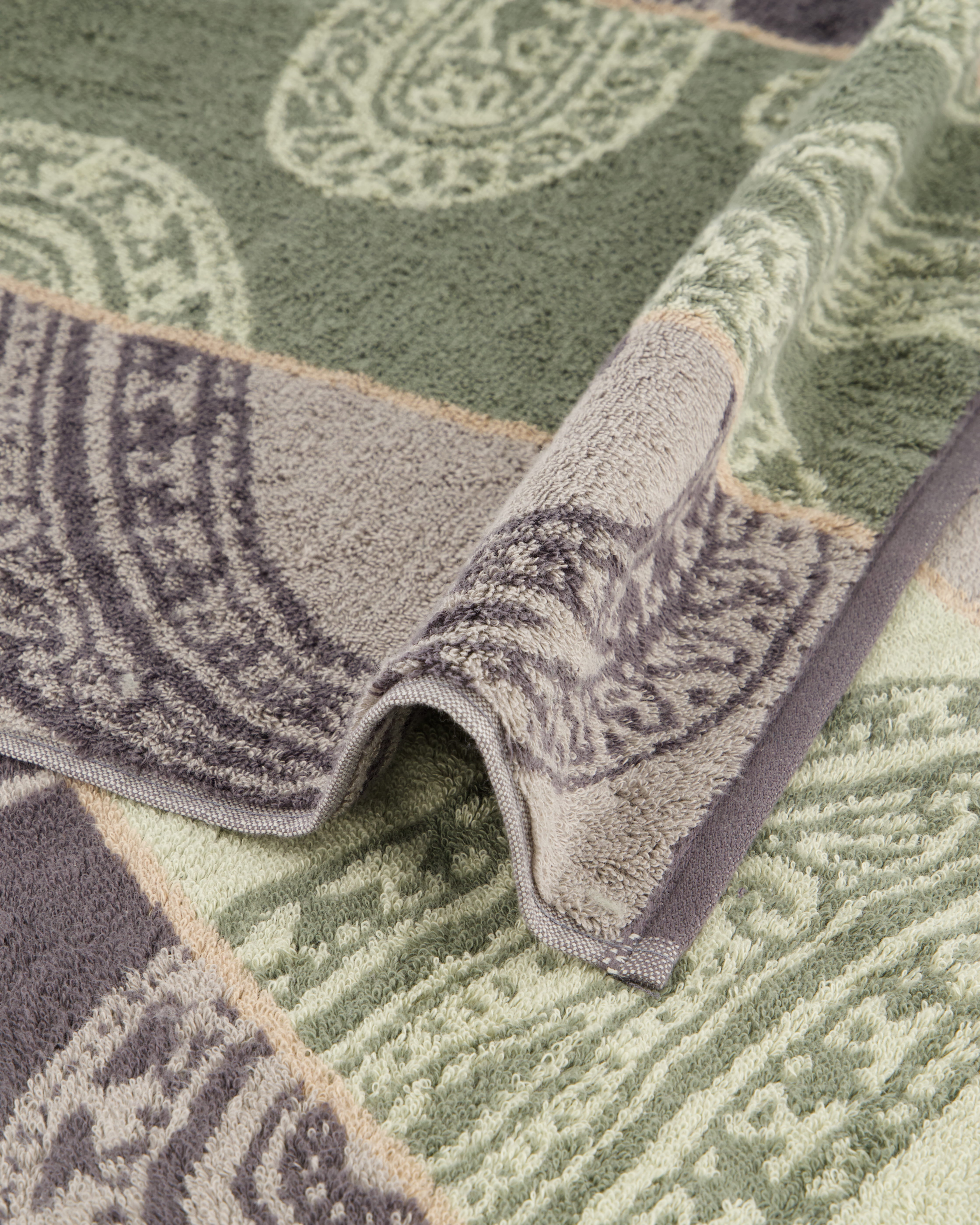 JOOP! Handtücher Contour Paisley 1714 Oliv - 47