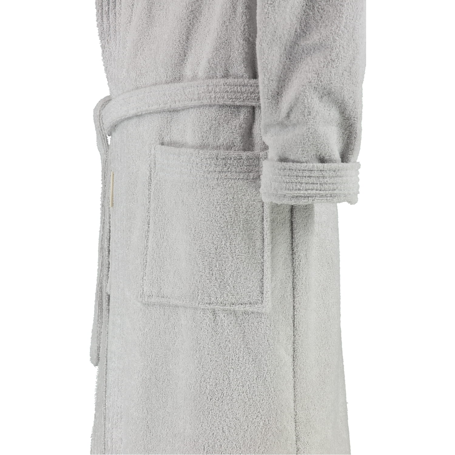 Rhomtuft RHOMTUFT Bademäntel unisex Schalkragen Sir & Lady perlgrau - 11
