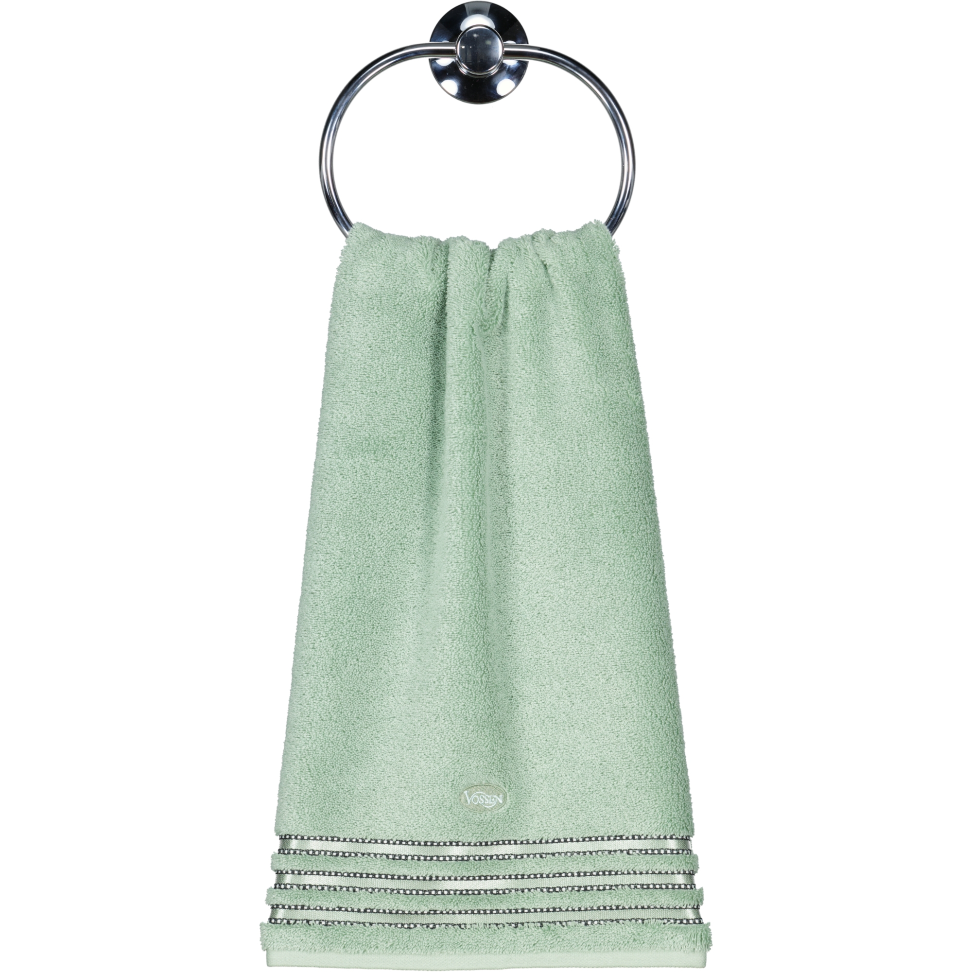 Vossen Handtücher Cult de Luxe soft green - 5305 - Handtuch 50x100 cm