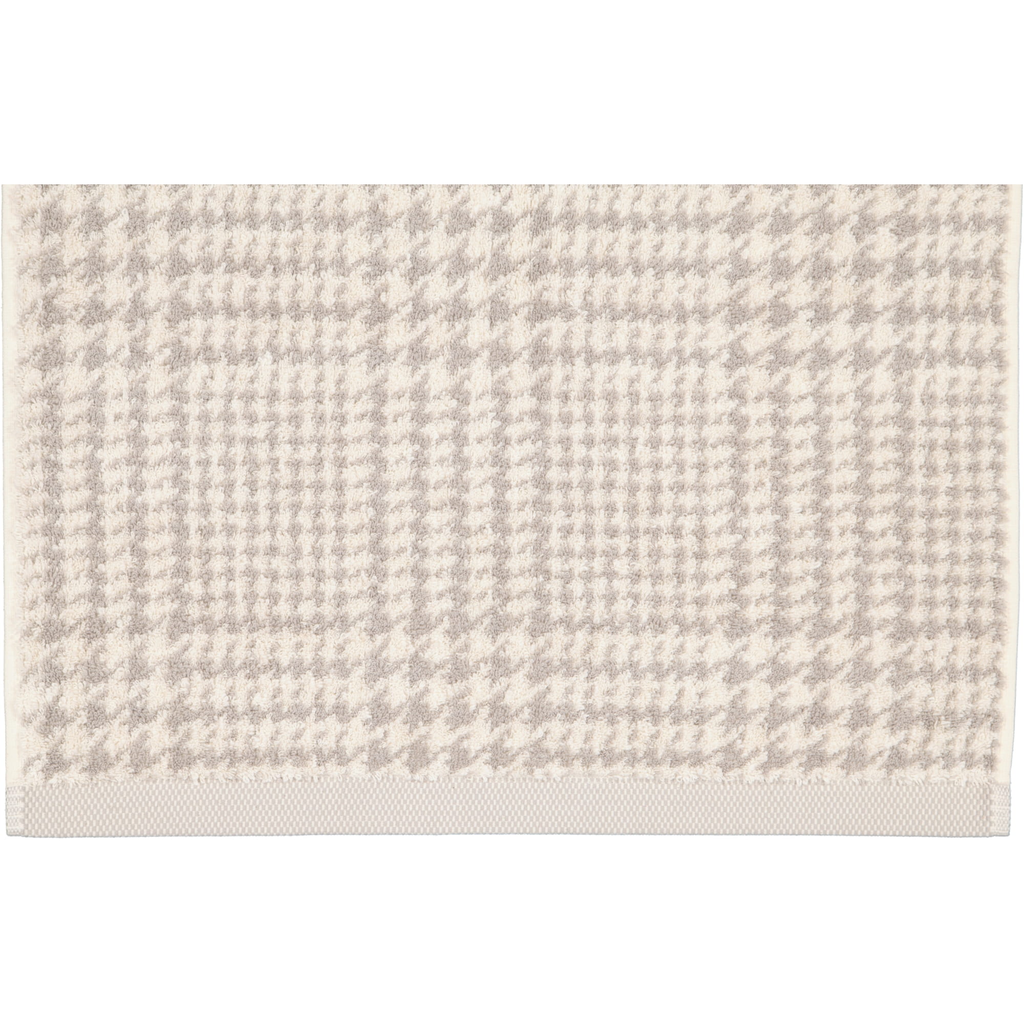Möve - Brooklyn Glencheck - Farbe:  nature/cashmere - 071 (1-0569/8970) - Duschtuch 80x150 cm