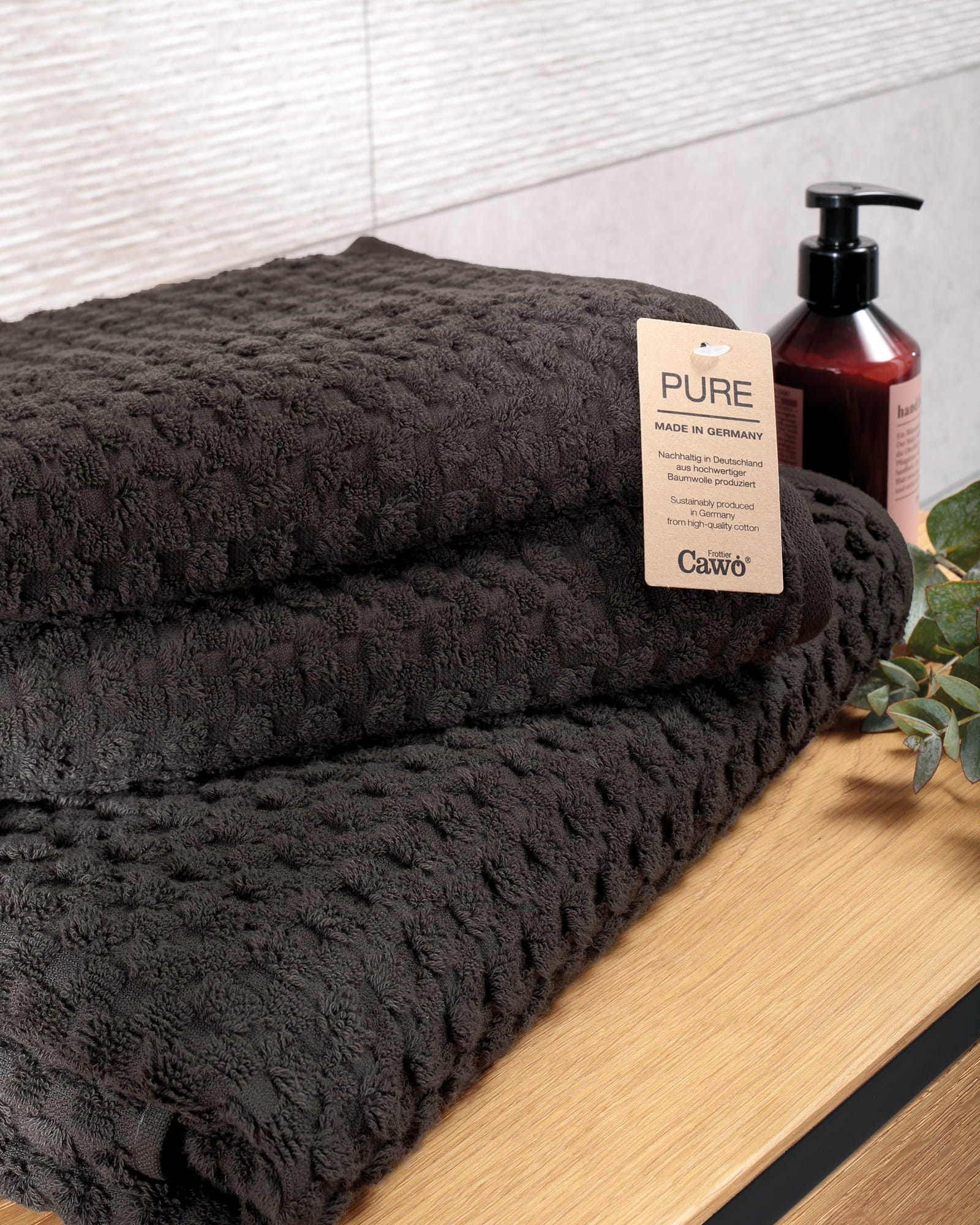 Cawö Handtücher Pure Elements 6510 metal - 735