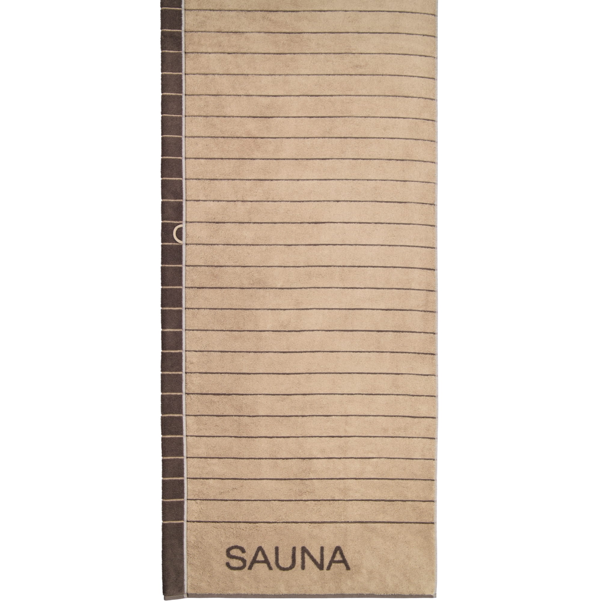 Cawö Saunatücher Balance Doubleface 6237 sand - 39 - 80x200 cm