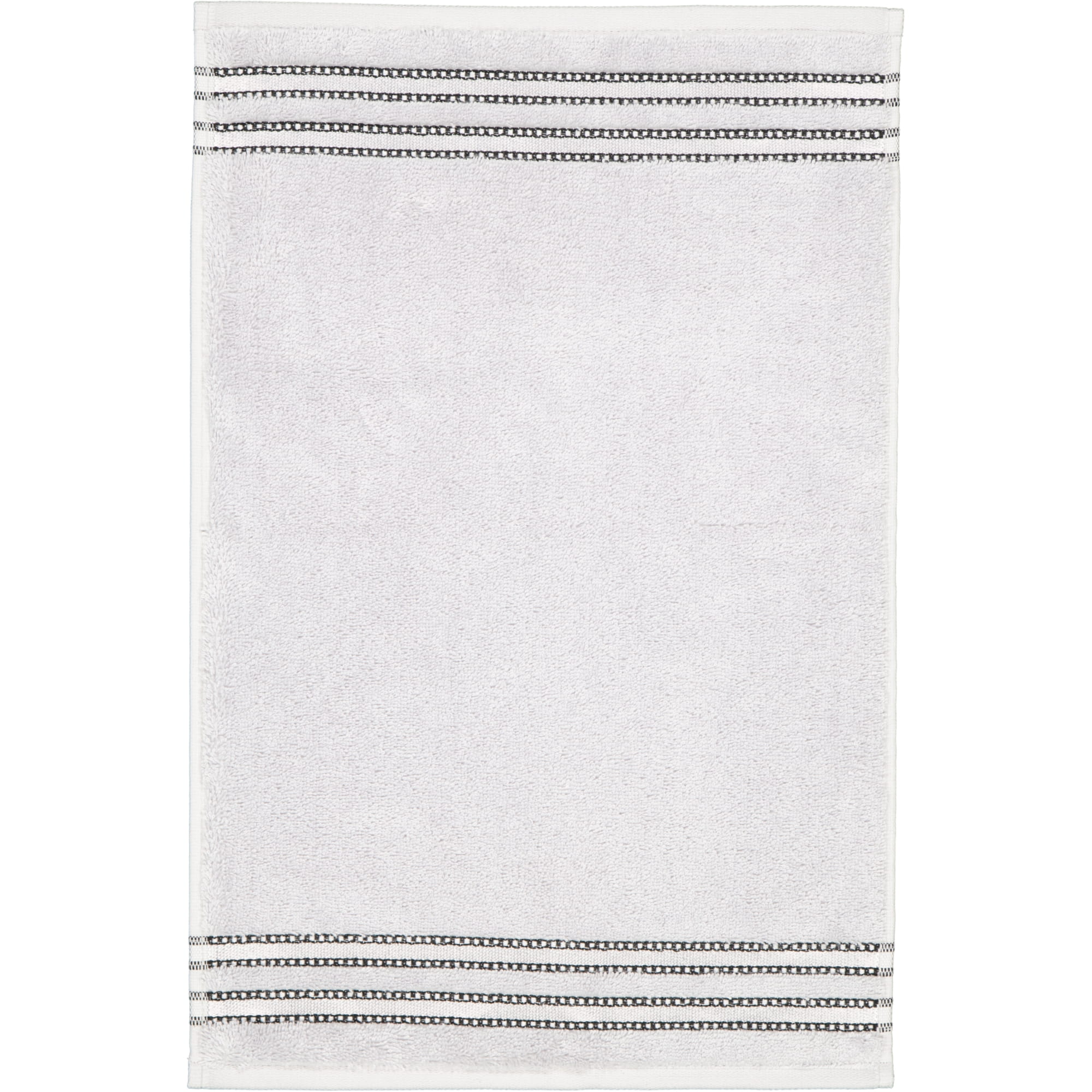 Vossen Handtücher Cult de Luxe light grey - 7210 - Gästetuch 30x50 cm
