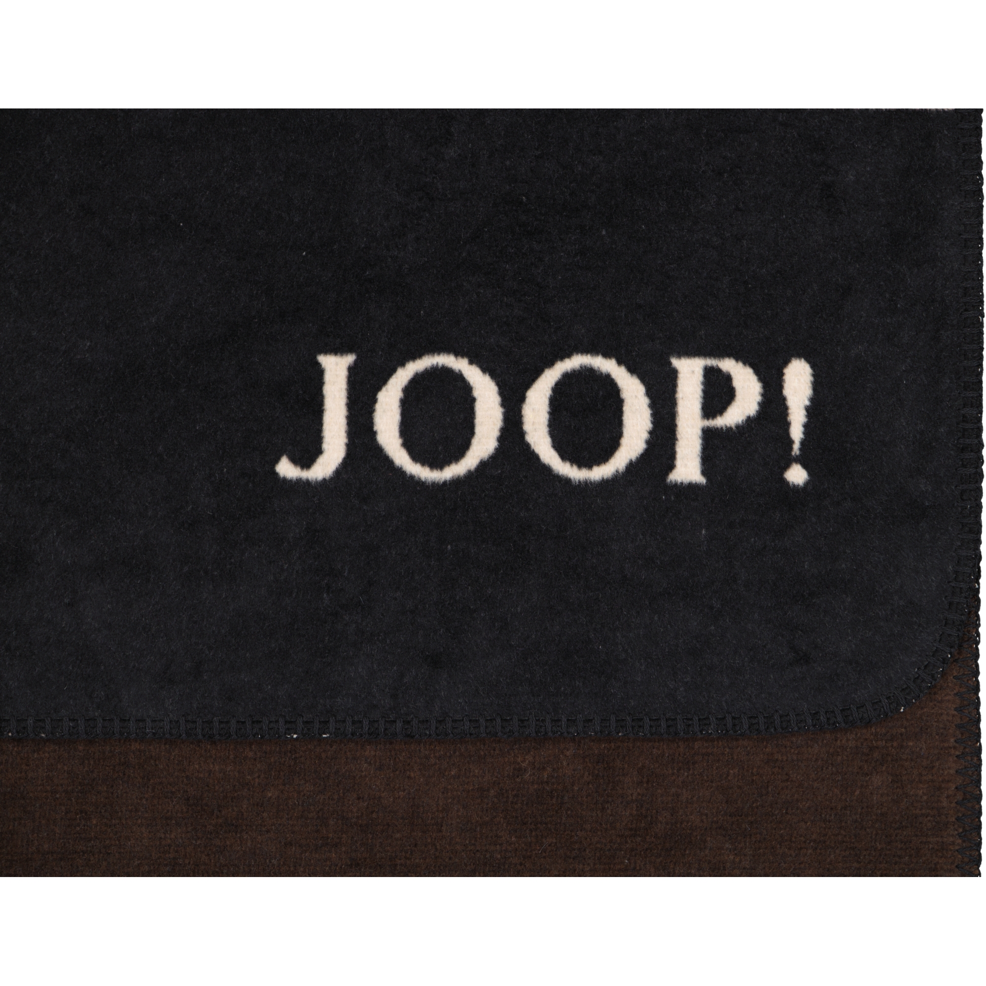 JOOP! Wohndecken Paisley Stripes Schwarz - 150x200 cm