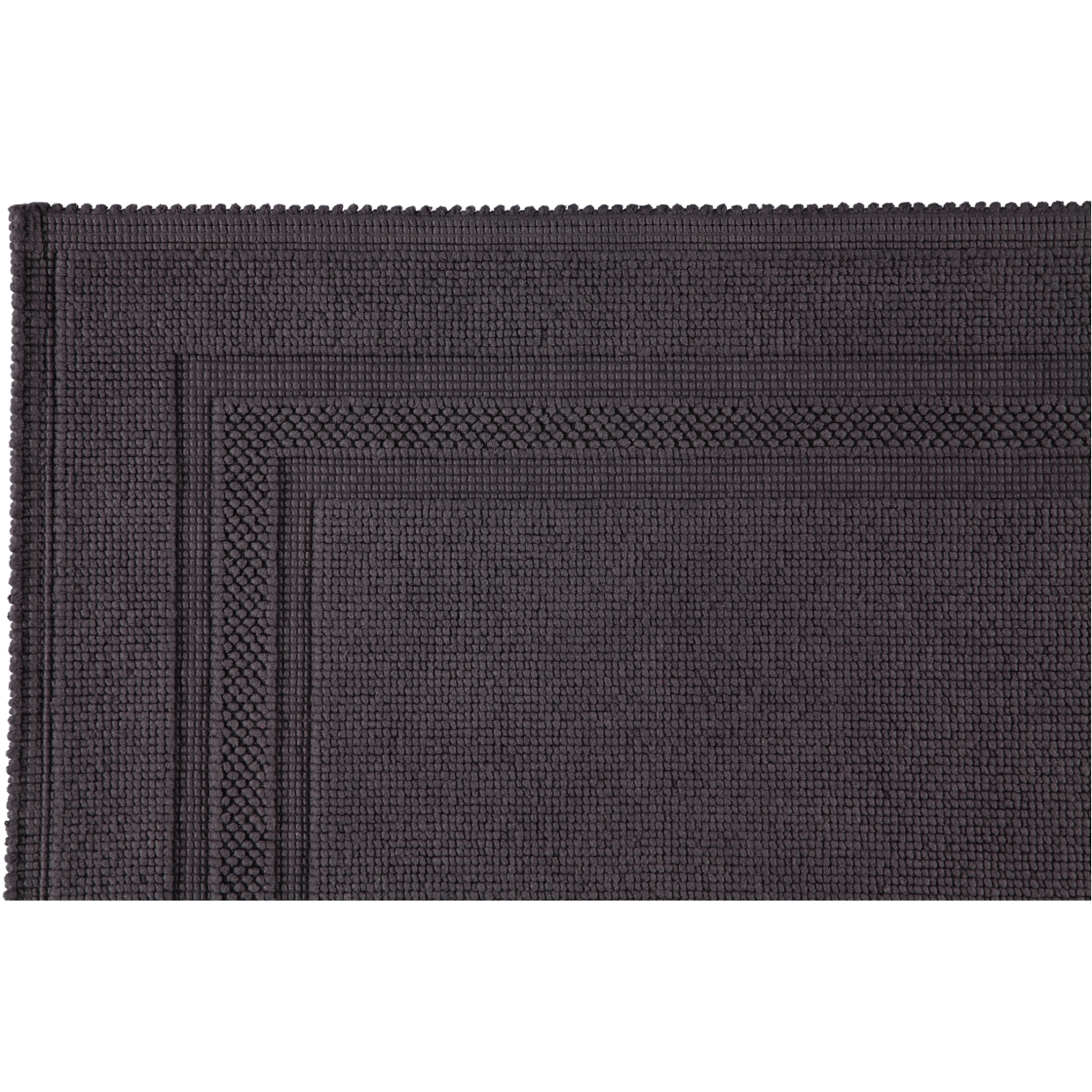 Rhomtuft - Badteppiche Gala - Farbe: zinn - 02 - 60x90 cm