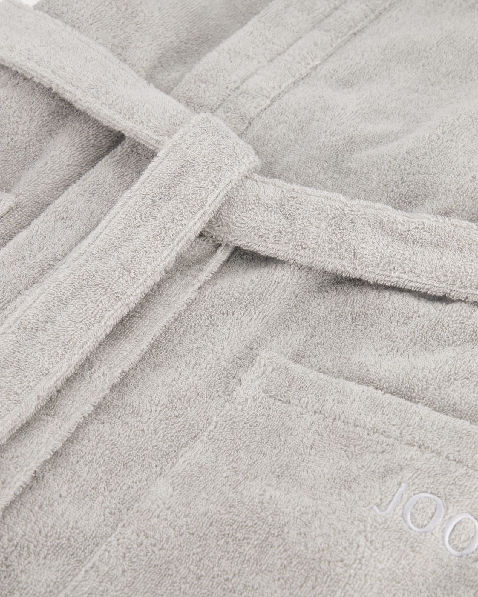 JOOP! Classic - Damen Bademantel - Kapuze 1617 - Farbe: 76 - silber