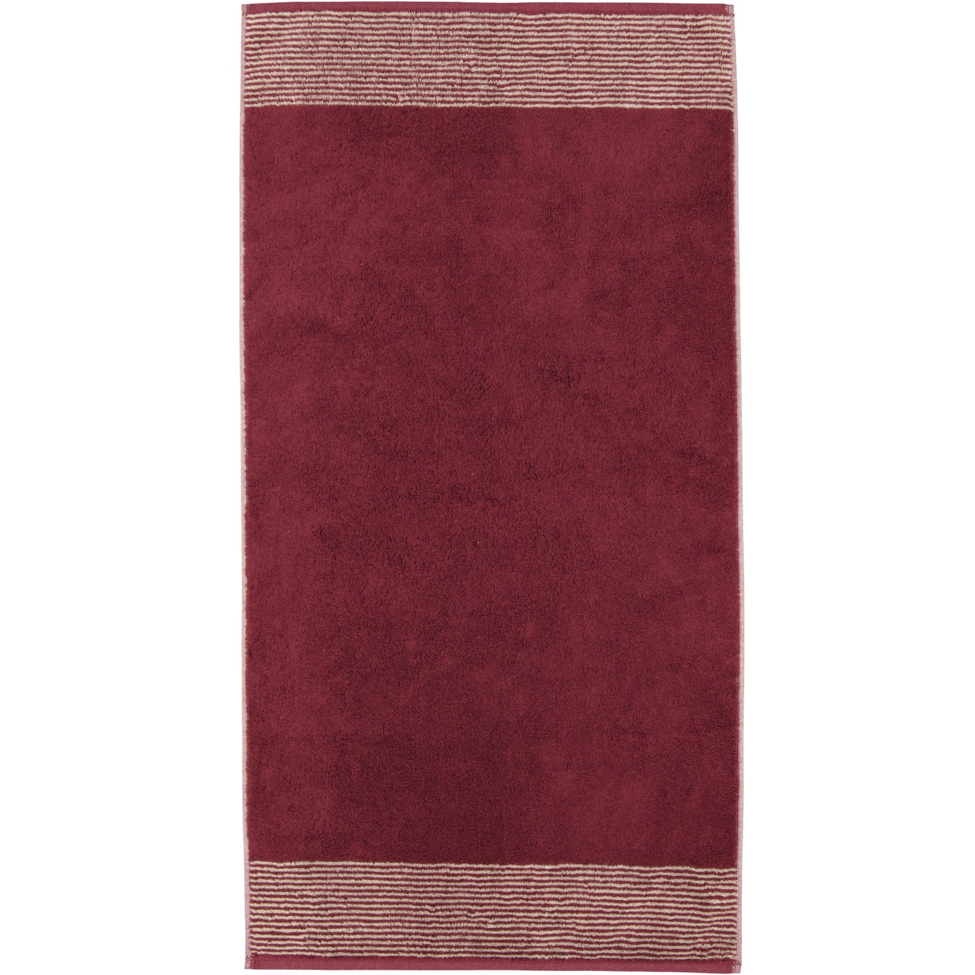 Cawö Handtücher Luxury Home Two-Tone 590 bordeaux - 23 - Handtuch 50x100 cm