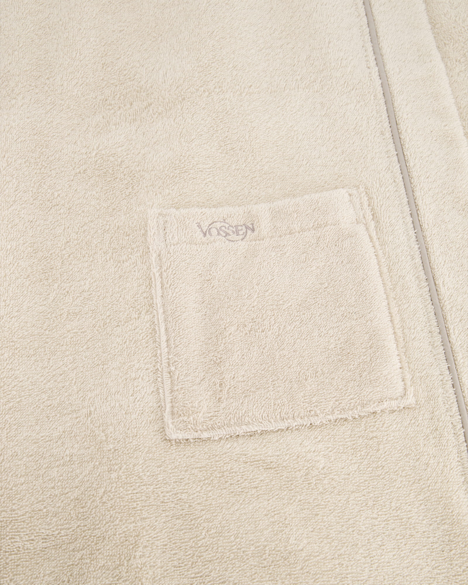 Vossen Saunakilts Damen Livina stone - 7160 - 80x140 cm
