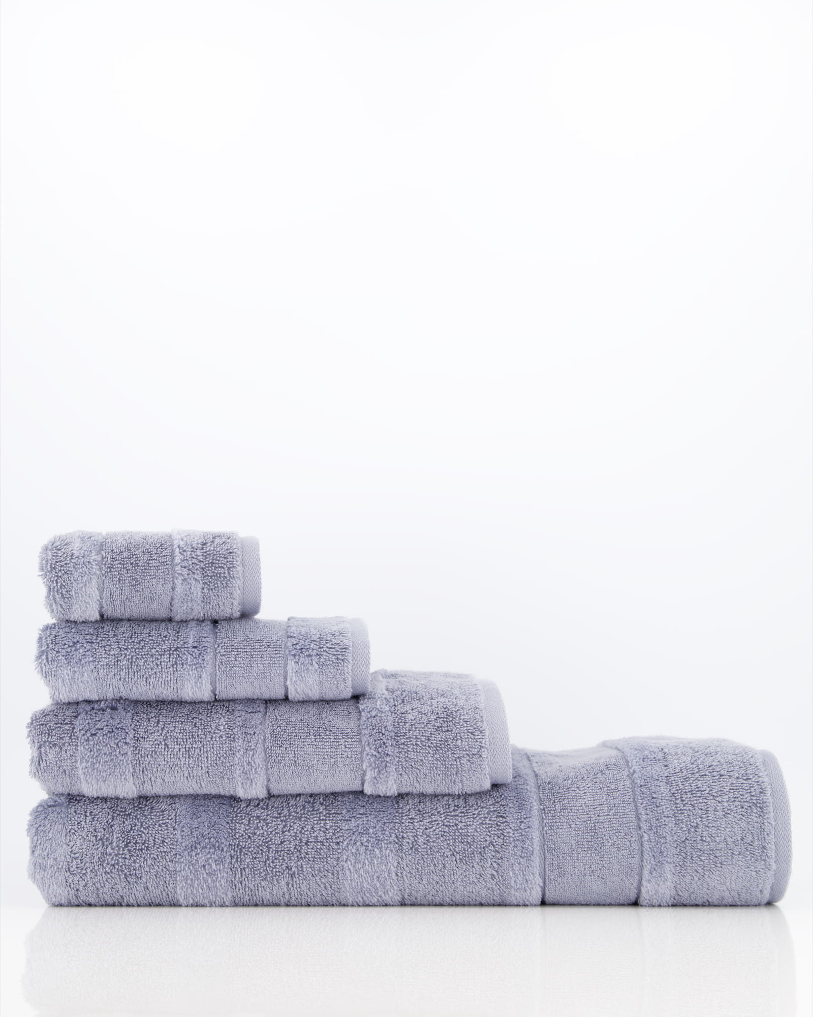 Cawö Handtücher Noblesse2 Uni 1002 nordic blue - 187 - Seiflappen 30x30 cm