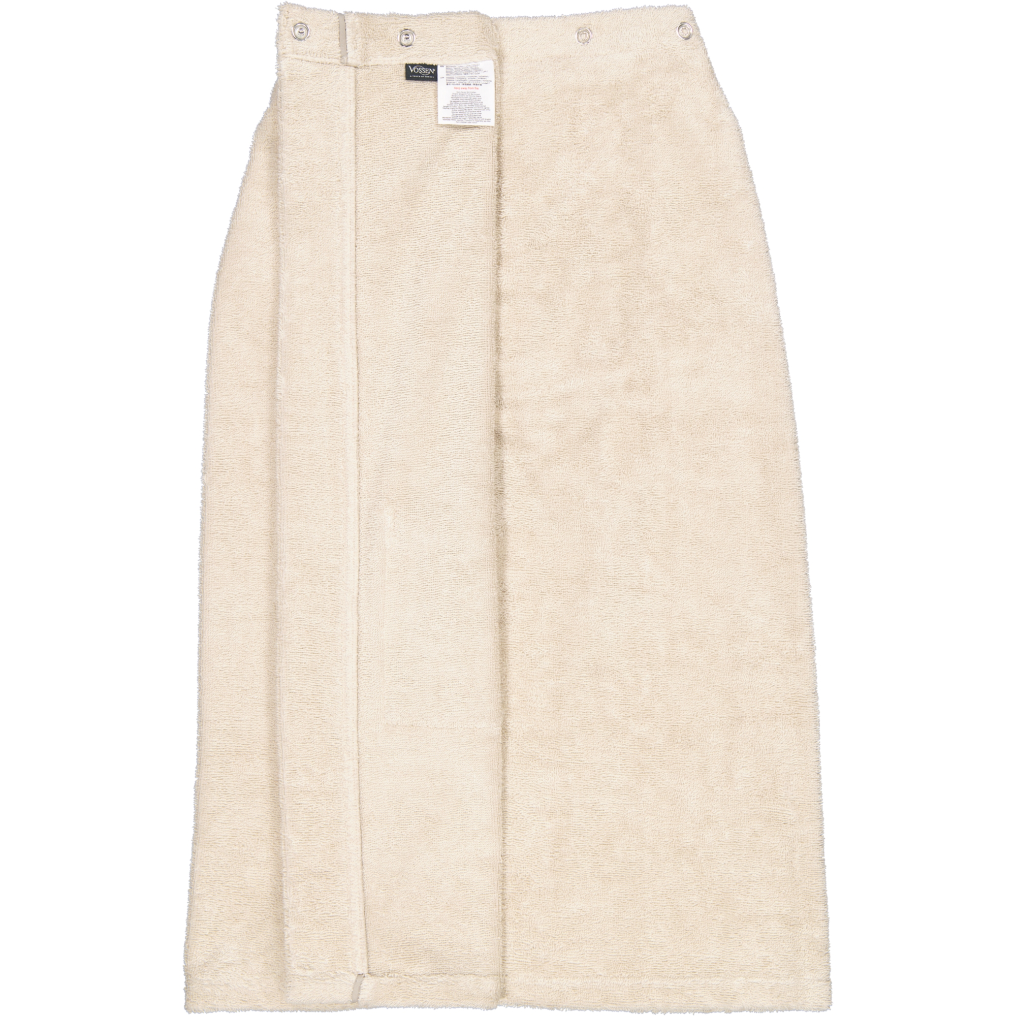 Vossen Saunakilts Damen Livina stone - 7160 - 80x140 cm