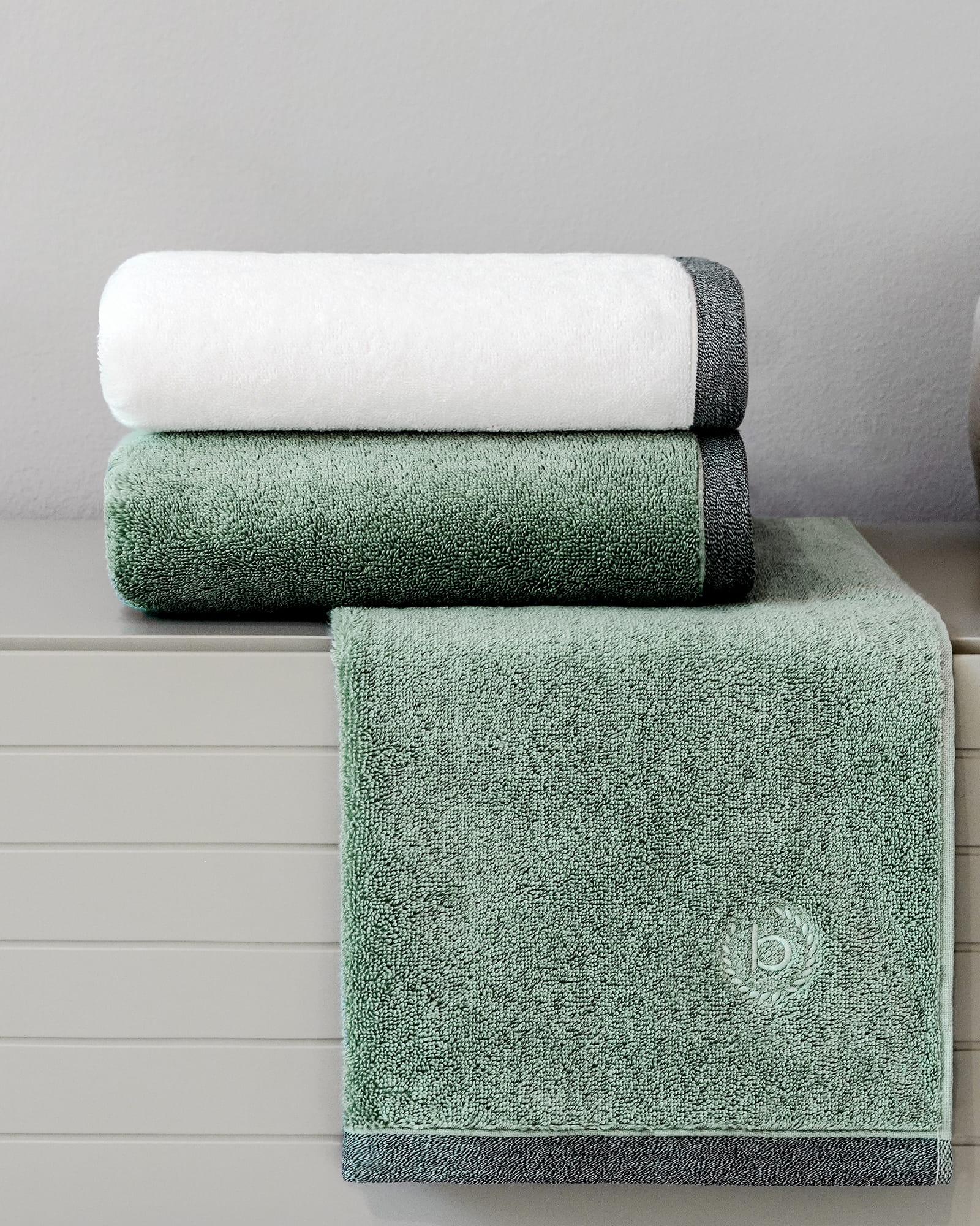 bugatti Handtücher Prato soft green - 5305