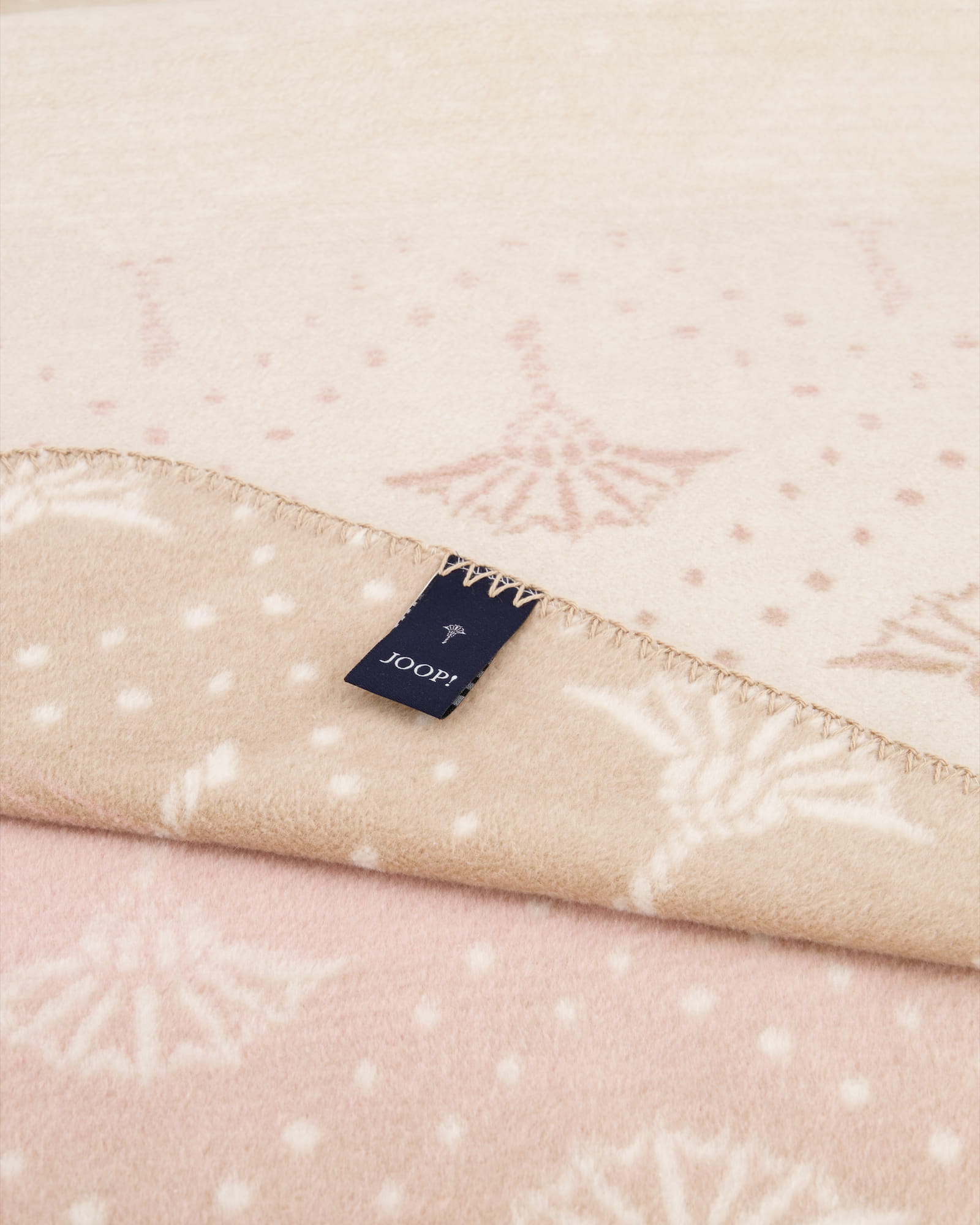 JOOP! Wohndecken Cornflower Charm Nude - 150x200 cm