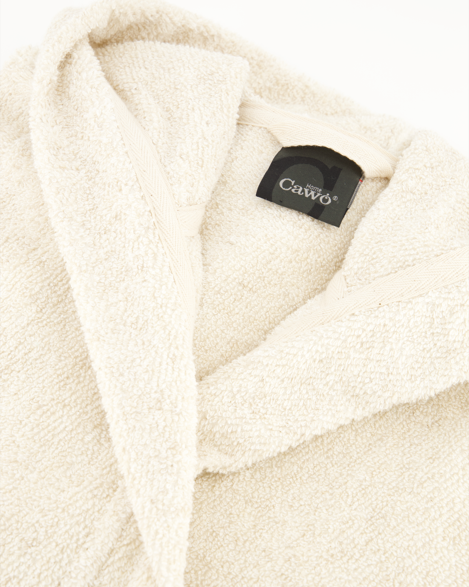 Cawö Home Bademäntel Herren Kapuze SAUNA Cotton & Hemp 847 natur - 33