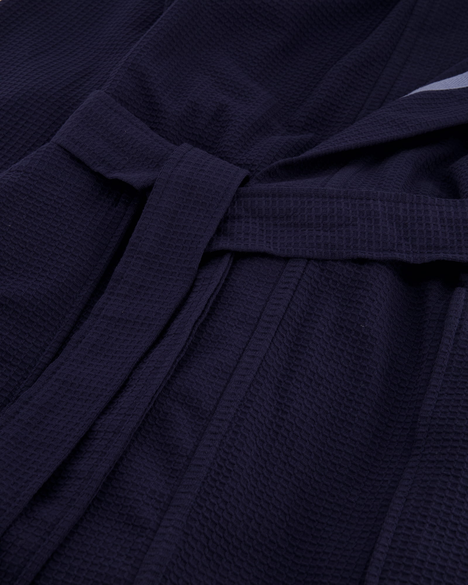 JOOP Herren Bademantel Kimono Pique 1656 - Farbe: Blau - 175