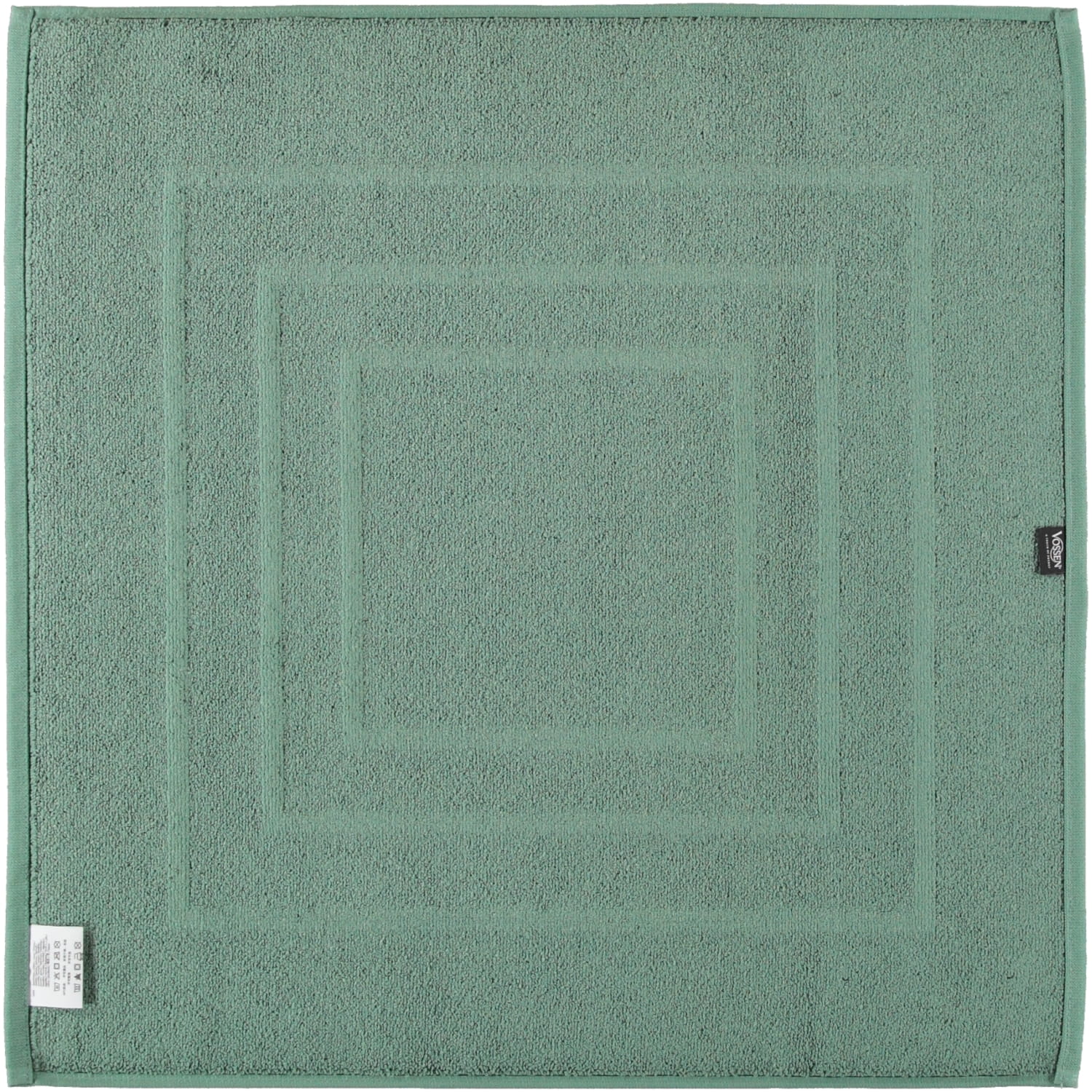 Vossen Badematten Feeling evergreen - 5525 - 60x60 cm