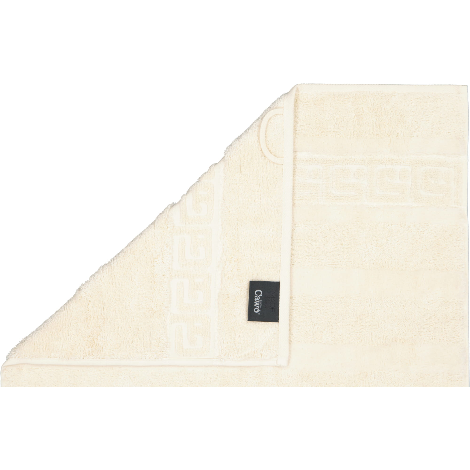 Cawö - Noblesse Uni 1001 - Farbe: 351 - natur - Handtuch 50x100 cm
