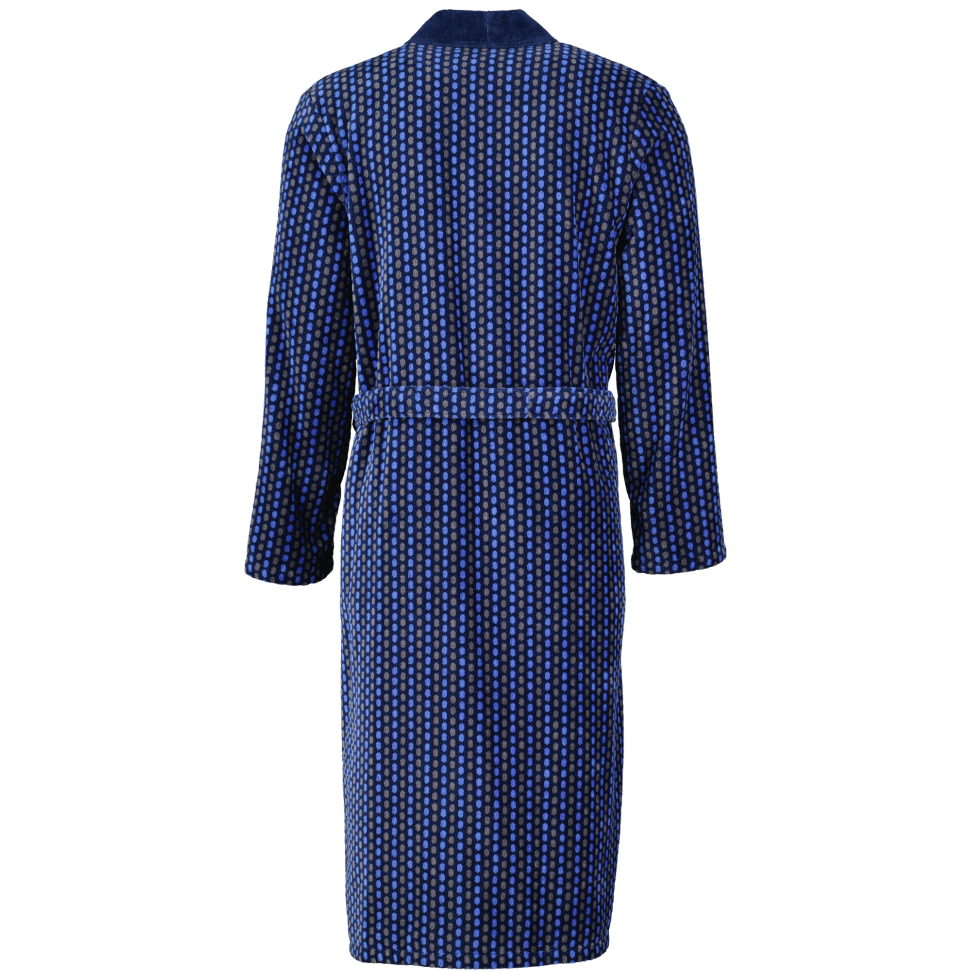 Cawö Herren Bademantel Kimono 4851 - Farbe: blau - 11