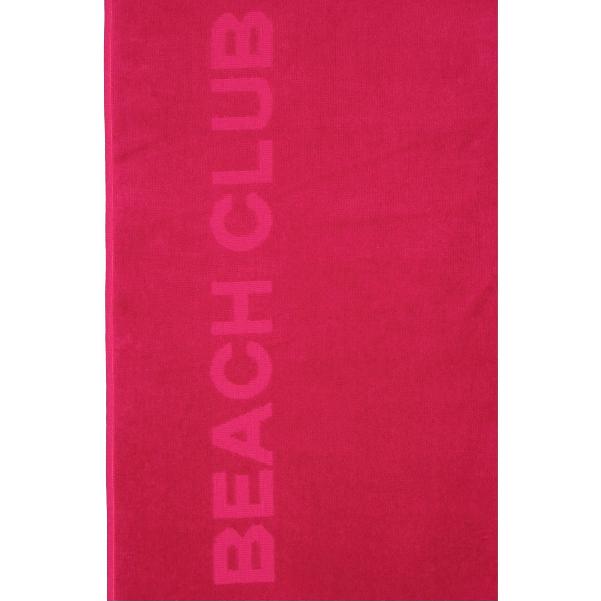 Vossen Strandtücher Beach Club cranberry - 3770 - Strandtuch 100x180 cm