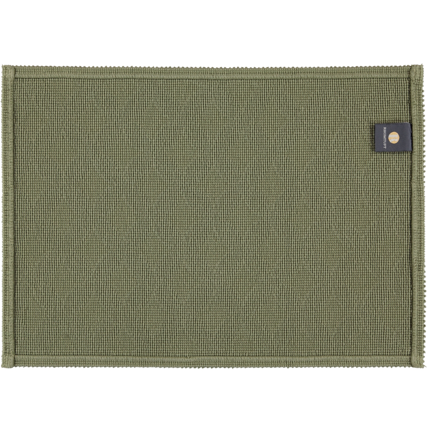 Rhomtuft - Badematte Seaside - Farbe: olive - 404 - 50x70 cm