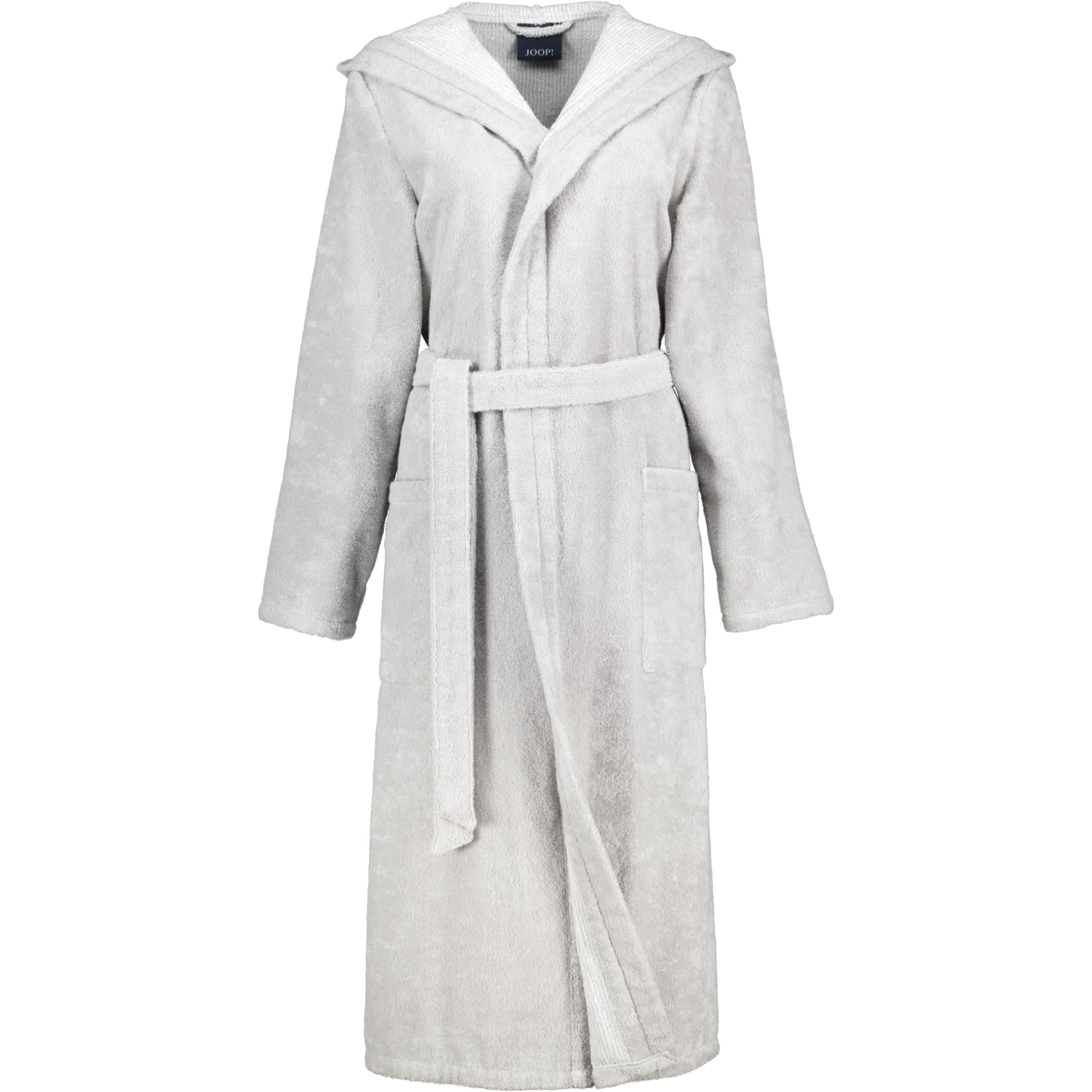 JOOP! Classic - Damen Bademantel - Kapuze 1617 - Farbe: 76 - silber