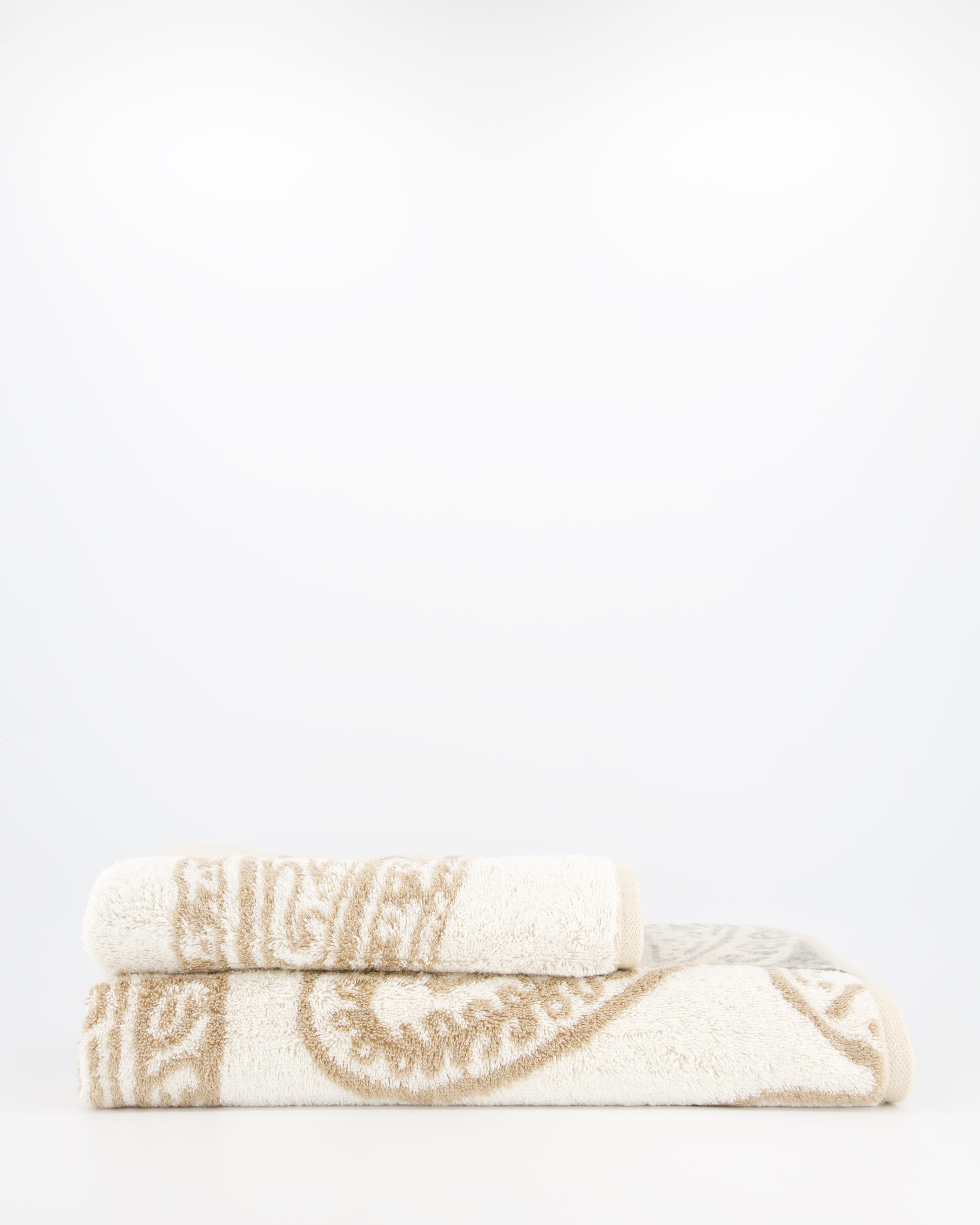 JOOP! Handtücher Contour Paisley 1714 Creme - 37