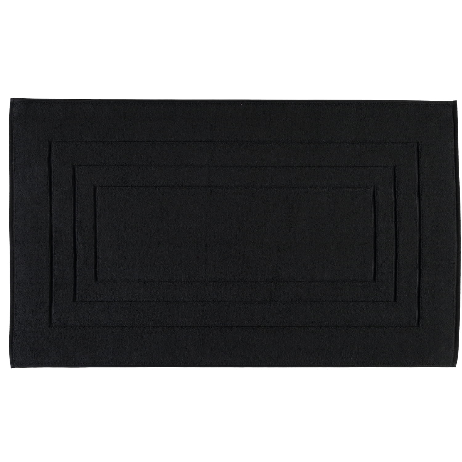 Vossen Badematten Feeling schwarz - 7900 - 67x120 cm