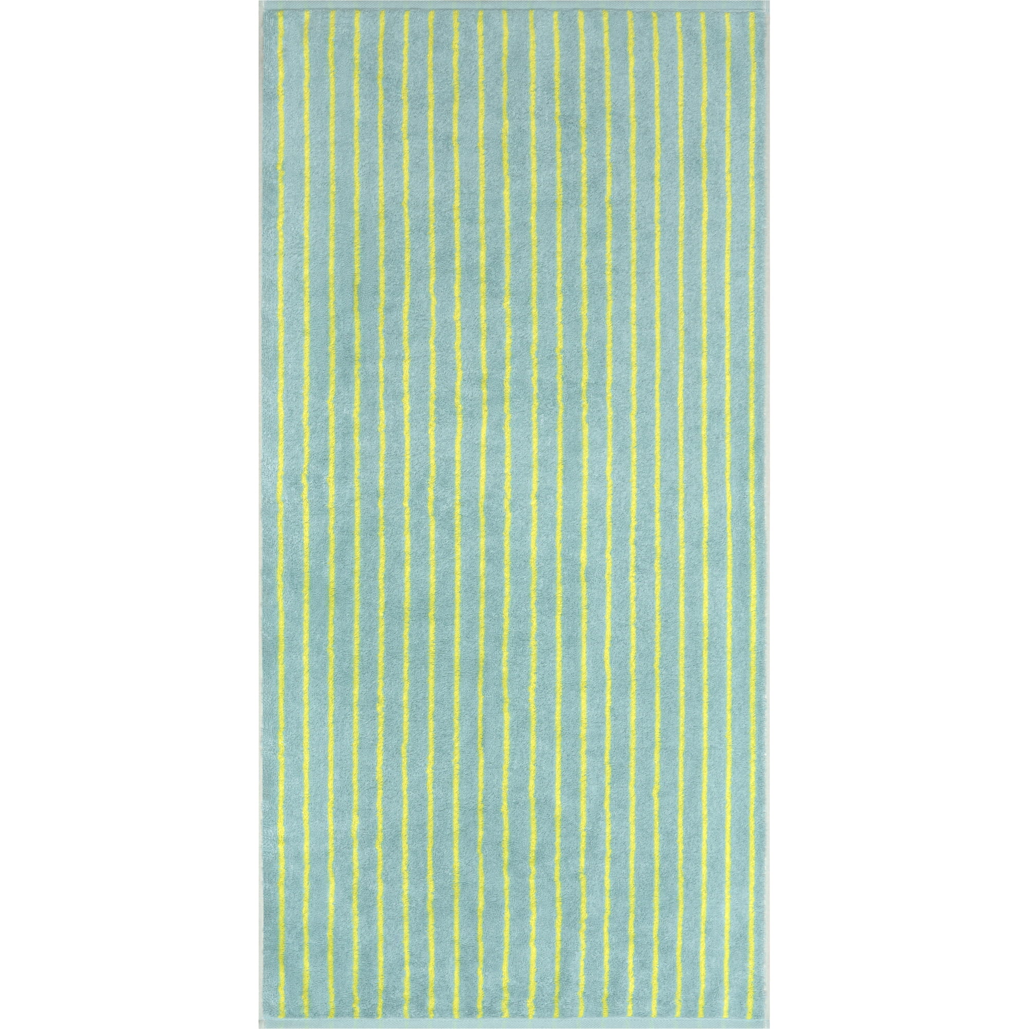 Cawö Handtücher Weekend Streifen 6296 grün/lemon - 40 - Duschtuch 70x140 cm
