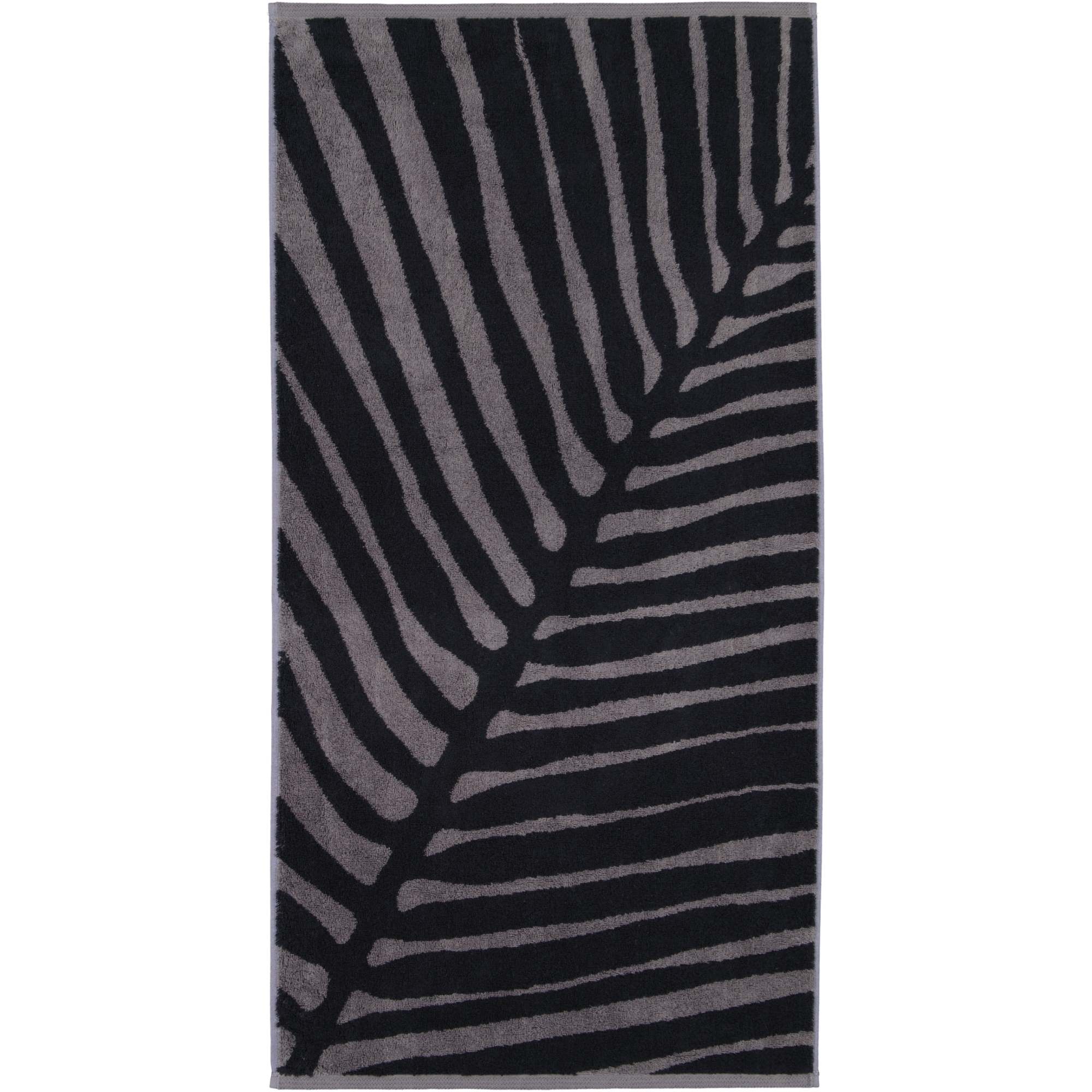 Villeroy & Boch Handtücher Coordinates Leaf 2558 - Farbe: graphite - 79 - Handtuch 50x100 cm
