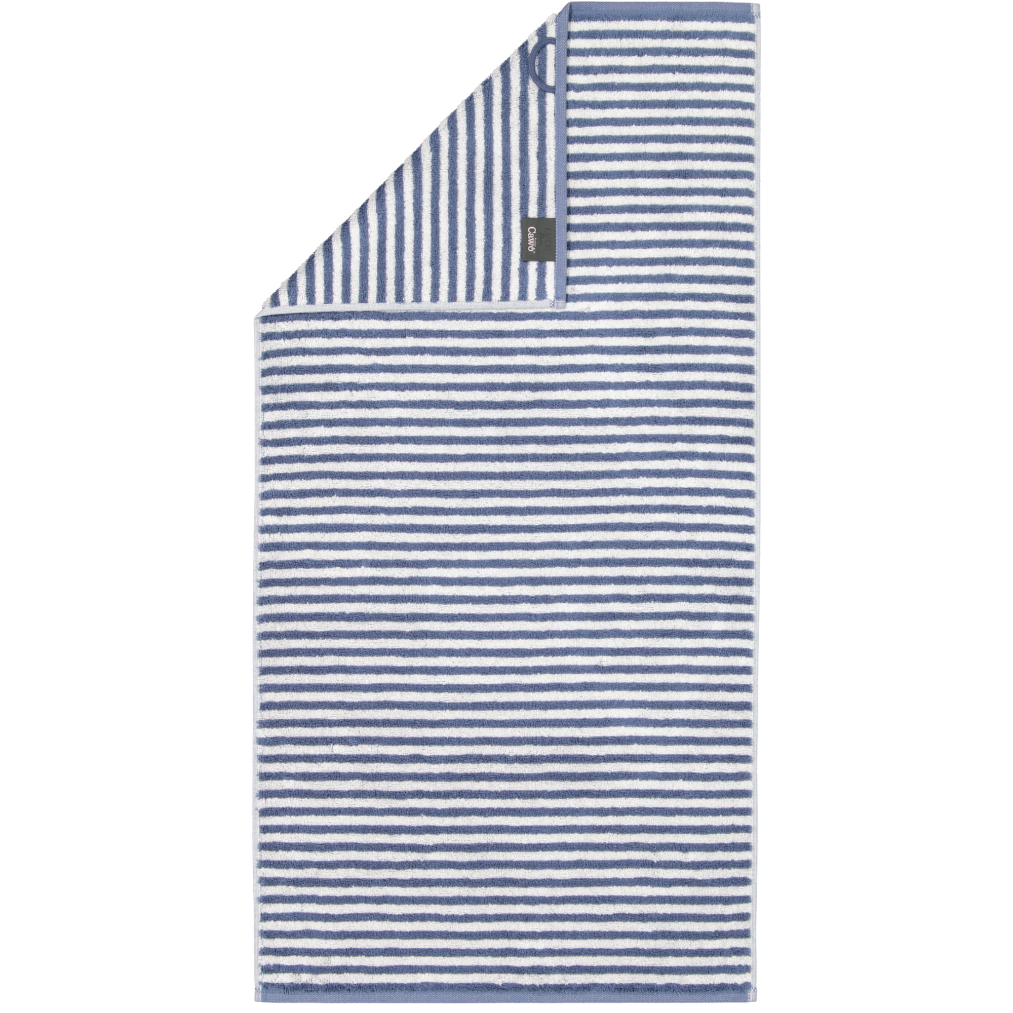Cawö - Campus Ringel 955 - Farbe: nachtblau - 17 - Handtuch 50x100 cm