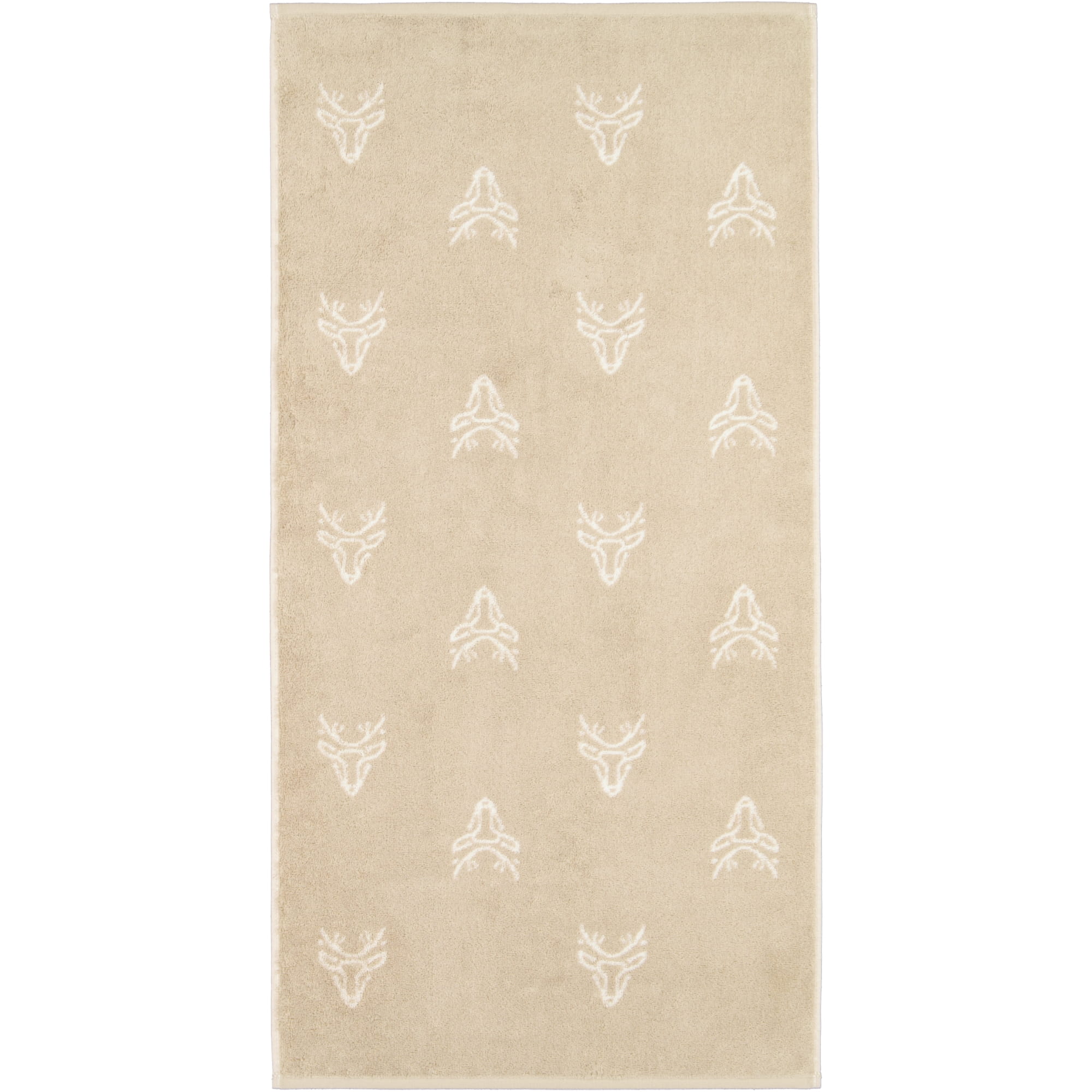 Cawö Handtücher Alpenchic Edition Allover 6229 natur - 33 - Handtuch 50x100 cm