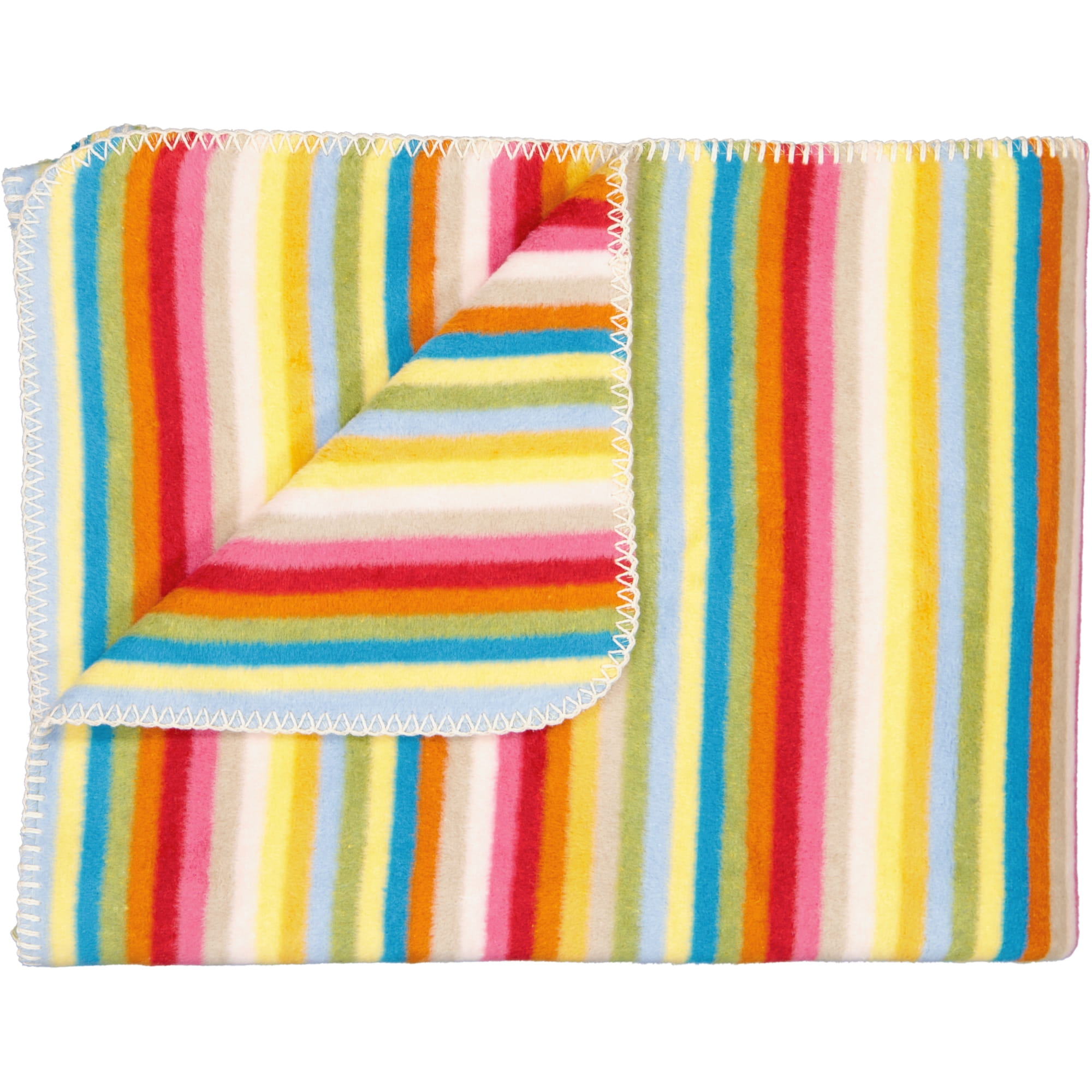 Cawö Wohndecken Lifestyle Streifen 7008 multicolor - 25 - 150x200 cm
