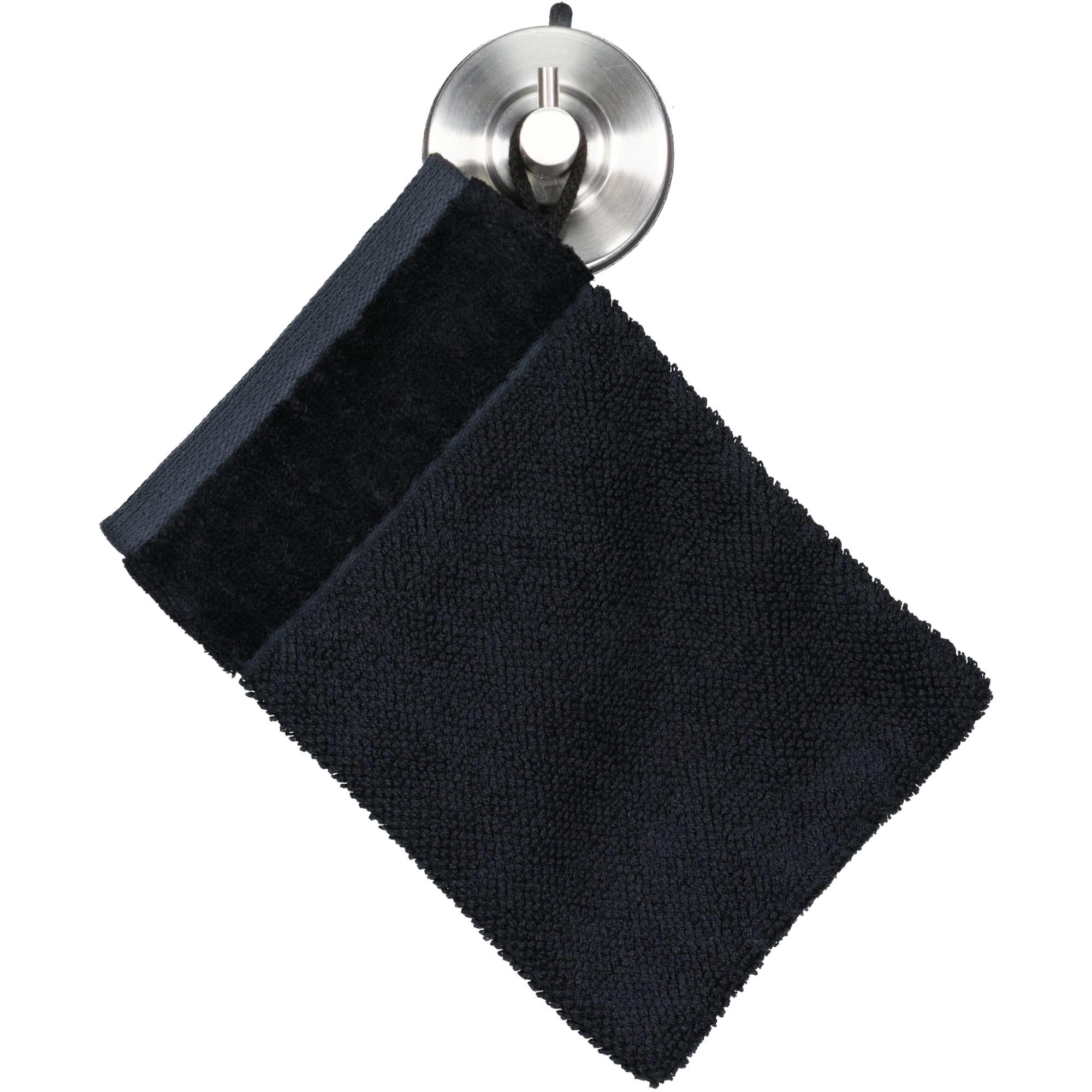Möve Bamboo Luxe - Farbe: black - 199 (1-1104/5244) - Waschhandschuh 15x20 cm