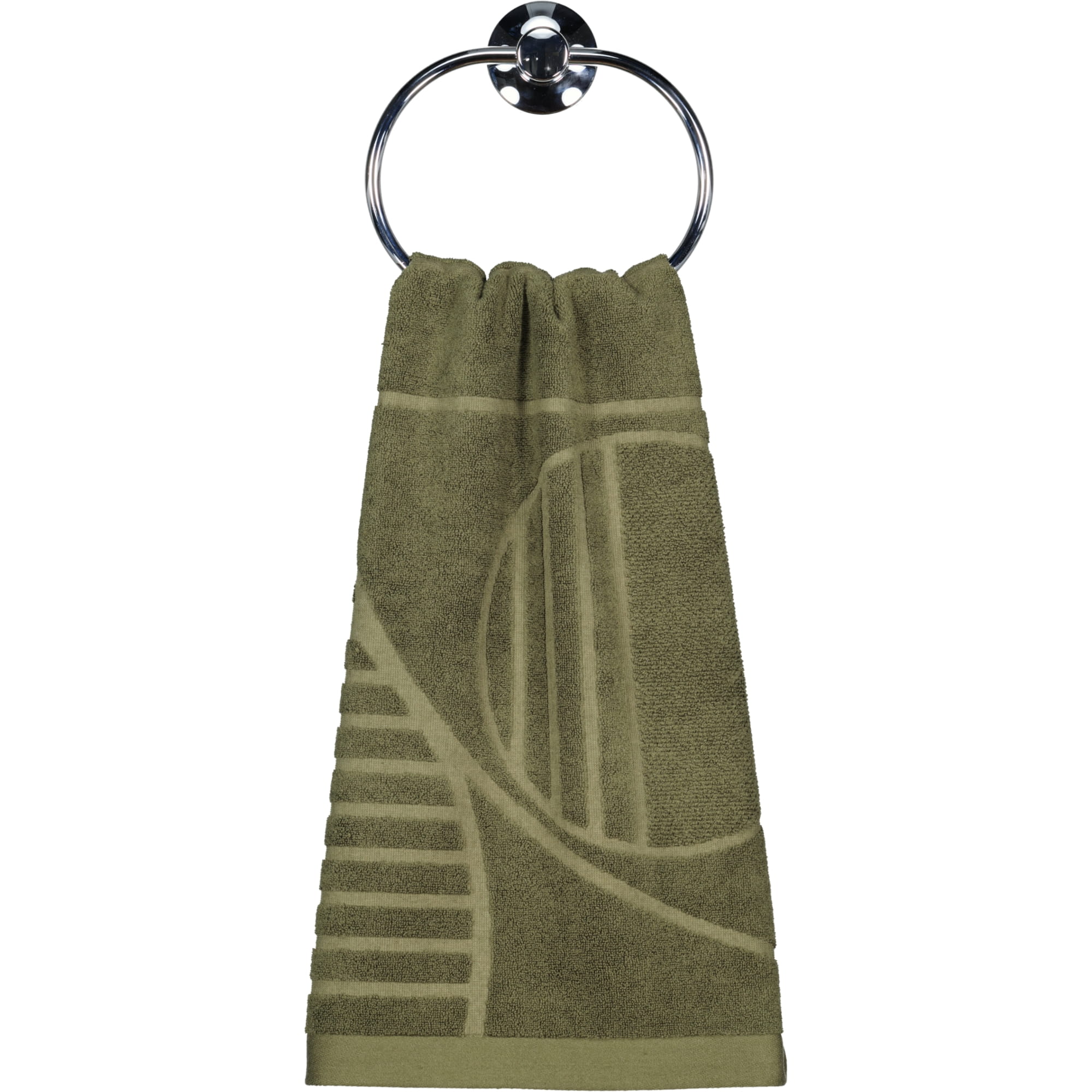 Möve Handtücher Autumn Delights olive - 670 - Handtuch 50x100 cm