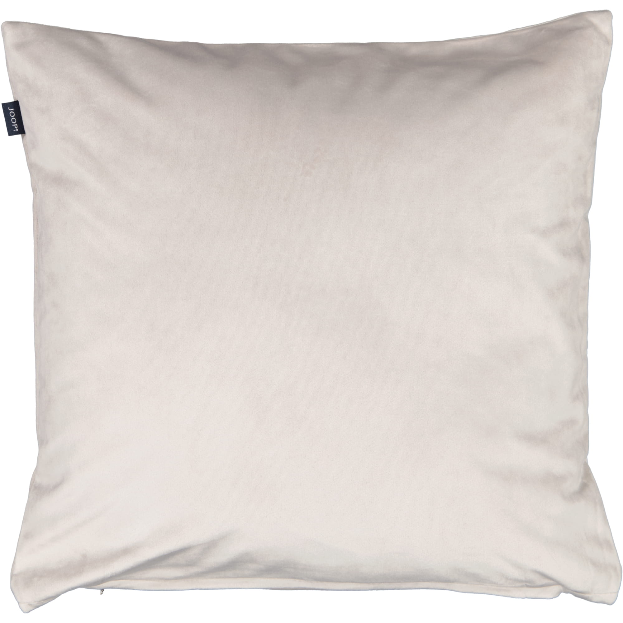 JOOP! Kissenhülle Cozy - Größe: 40x40 cm - Farbe: Silbergrau - 010