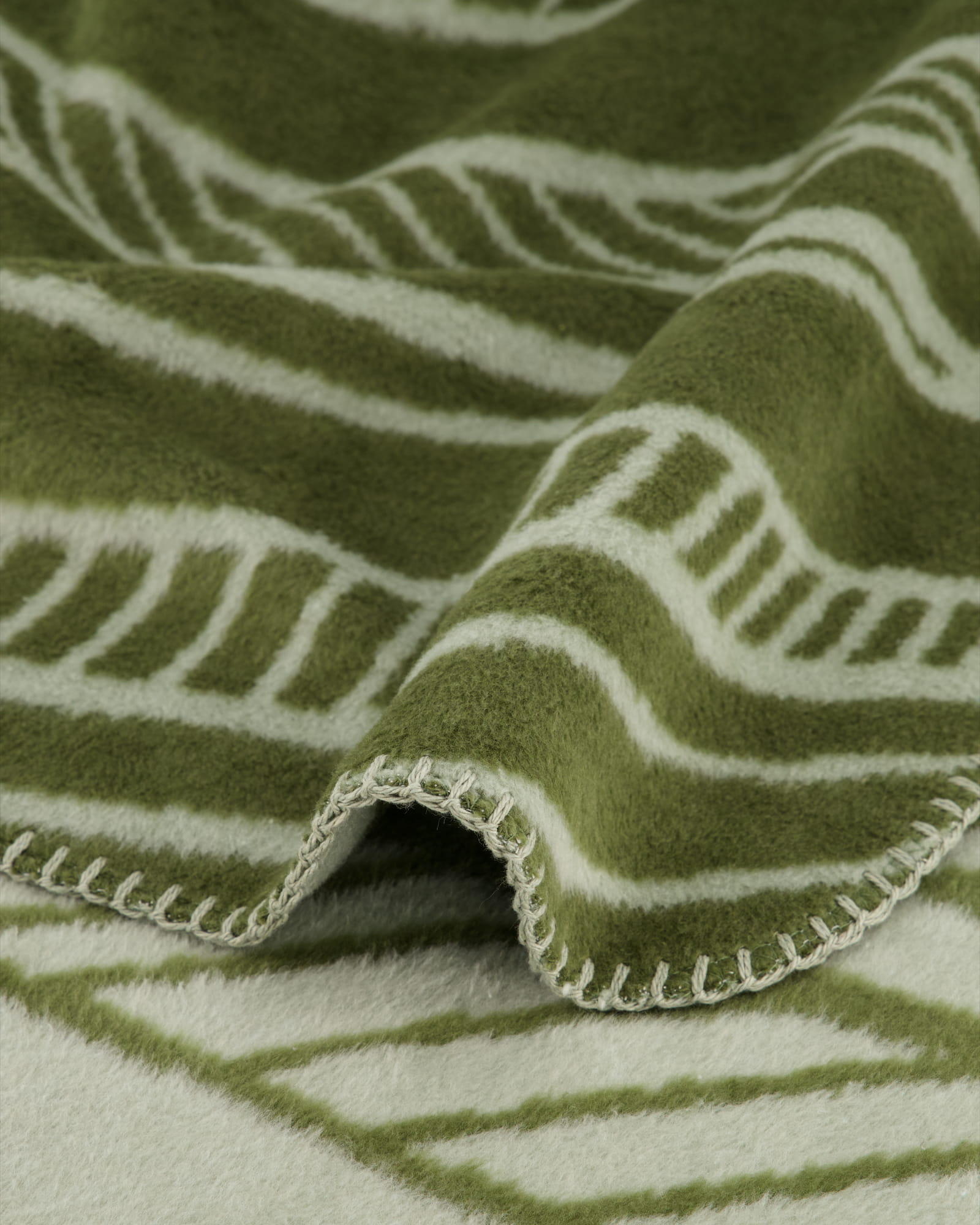 Villeroy & Boch Wohndecken Willow Olive Green - 150x200 cm