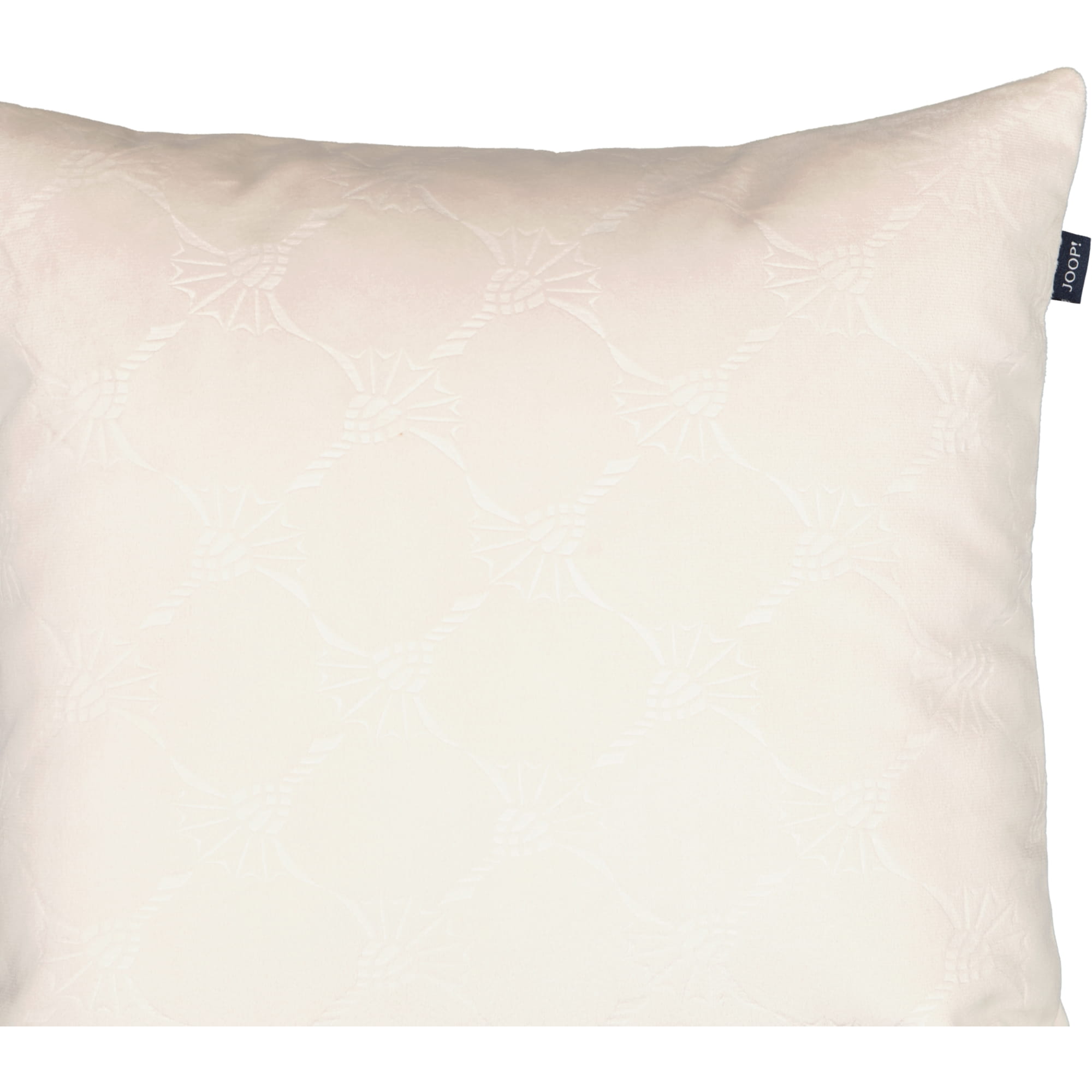 JOOP! Kissenhülle Emboss - Farbe: Beige - 030 - 38x38 cm