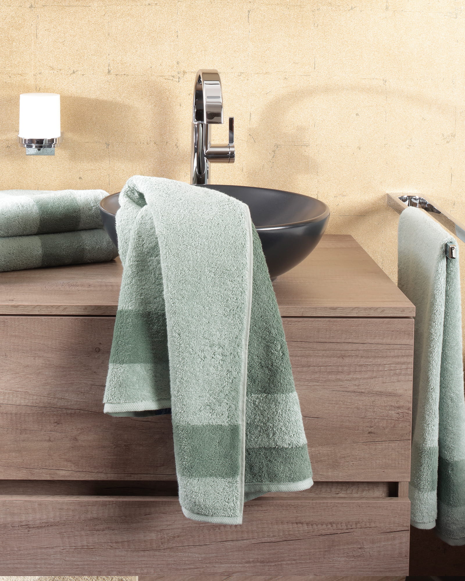 Villeroy & Boch Handtücher Luxury Double 2560 sage green - 44