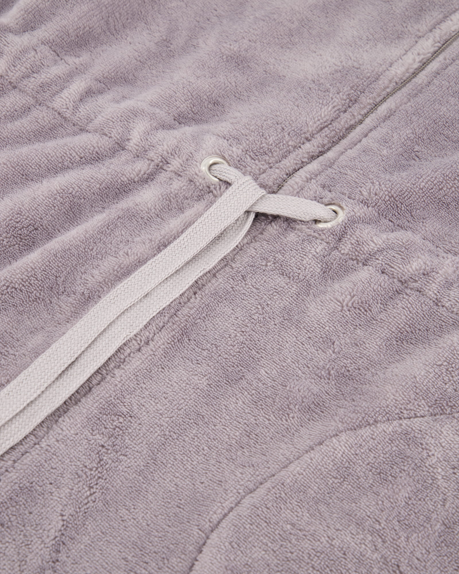 Cawö Home - Damen Bademantel Kurz Kapuze 822 - Farbe: graphit - 73